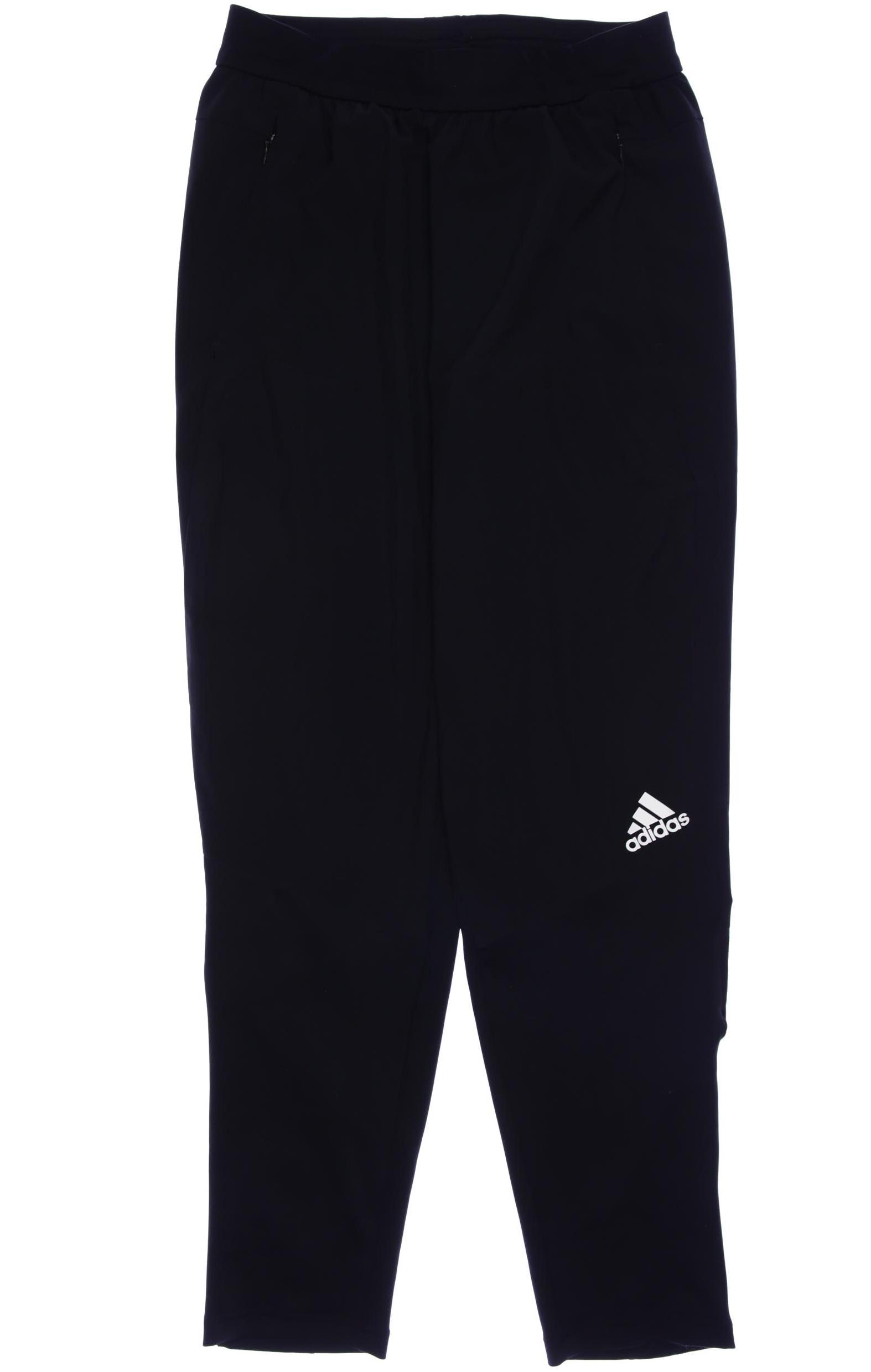 

adidas Herren Stoffhose, schwarz, Gr. 0