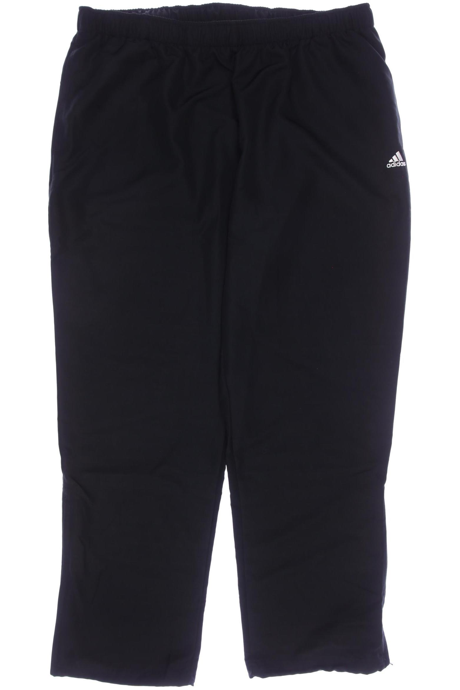 

adidas Herren Stoffhose, schwarz, Gr. 0