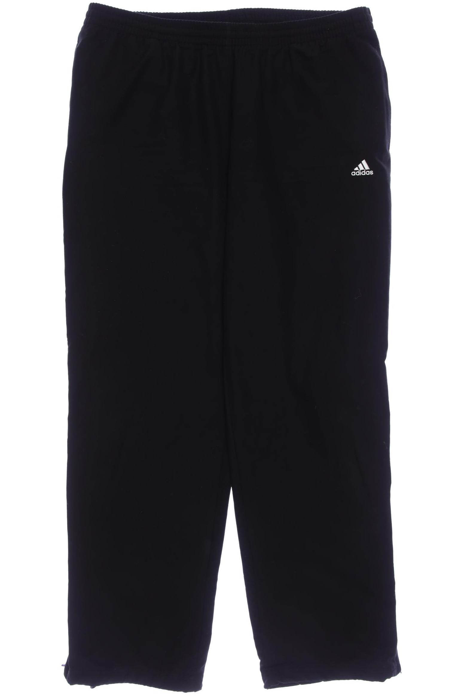 

adidas Herren Stoffhose, schwarz, Gr. 0