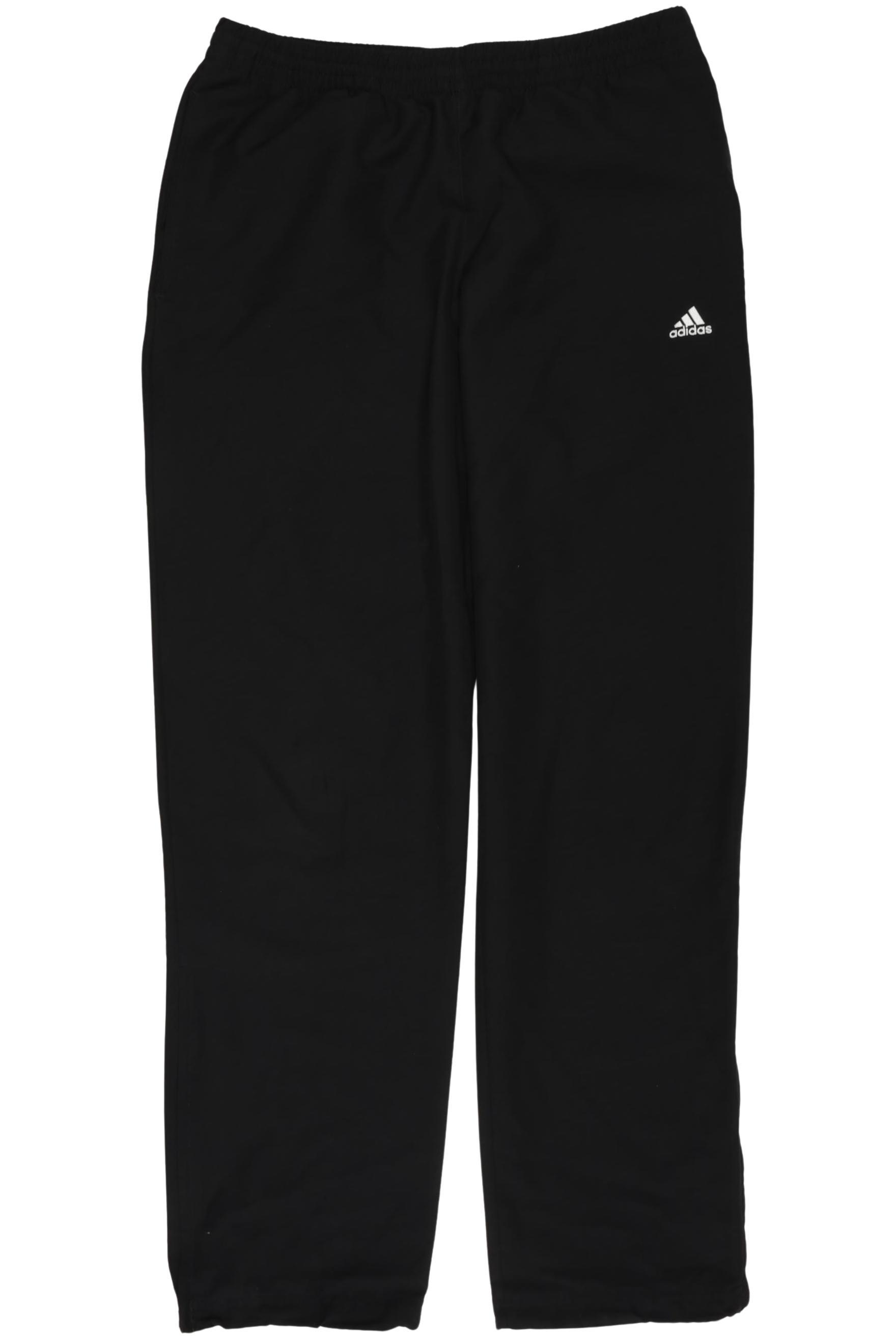 

adidas Herren Stoffhose, schwarz, Gr. 0