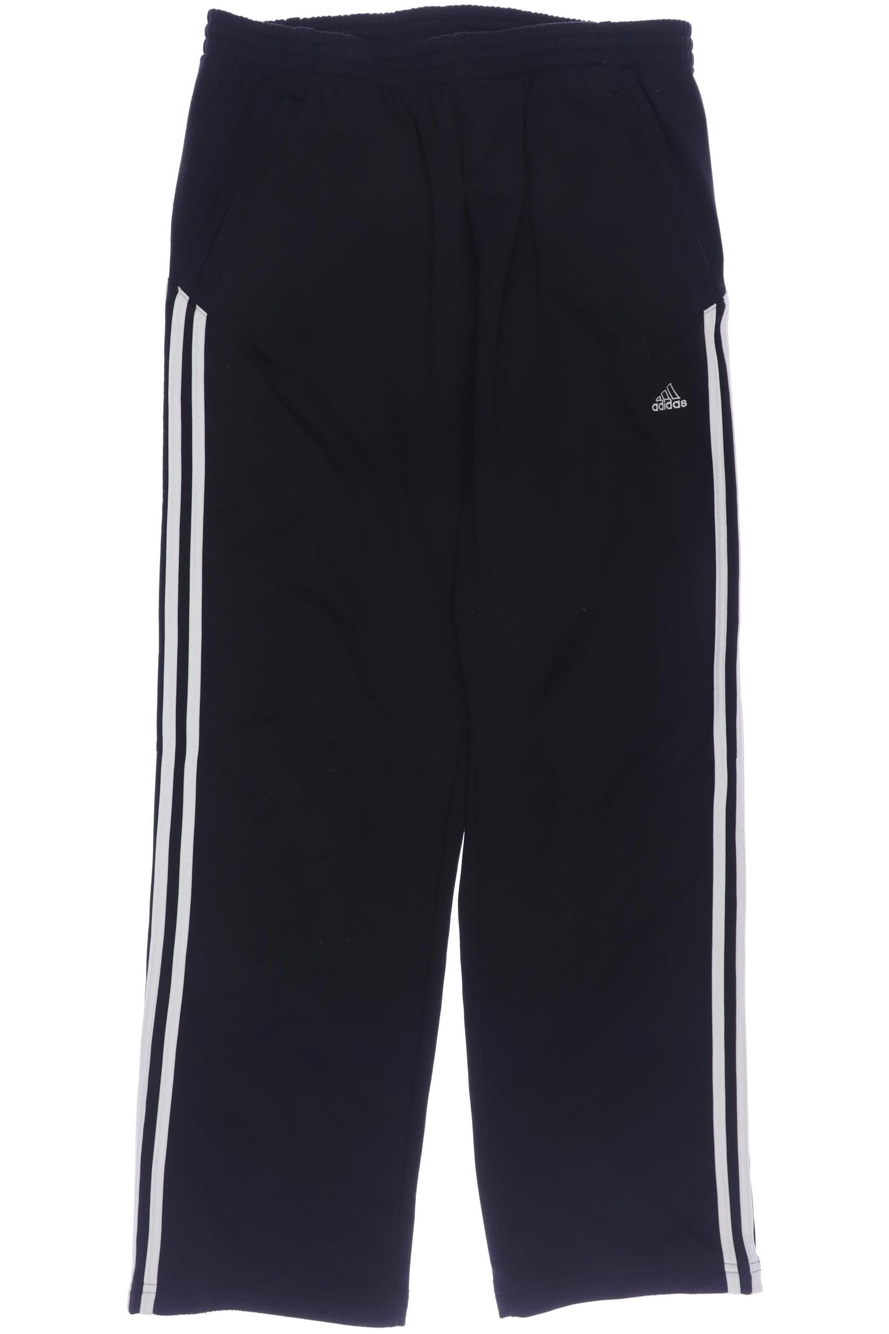 

adidas Herren Stoffhose, schwarz, Gr. 0