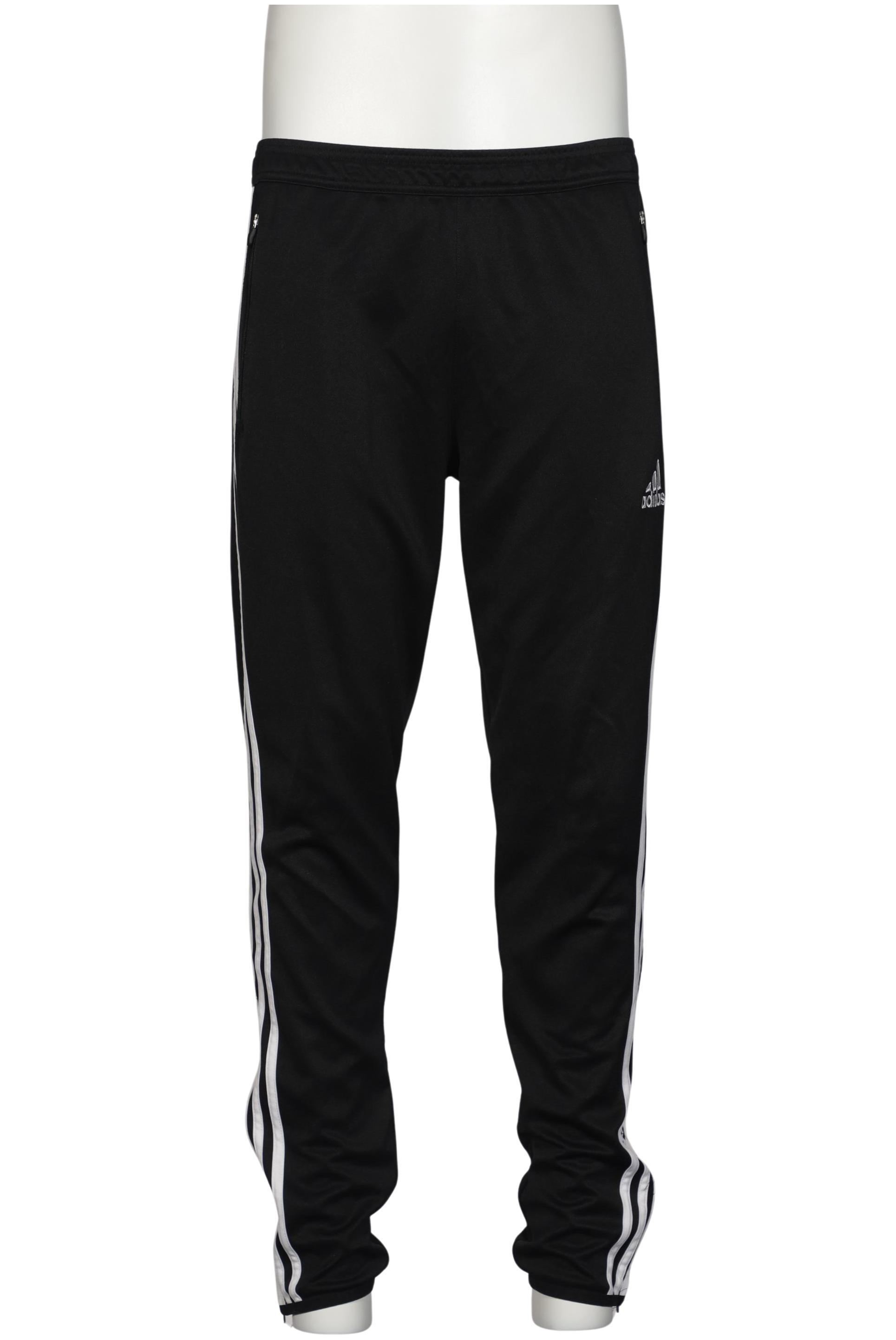 

adidas Herren Stoffhose, schwarz, Gr. 0