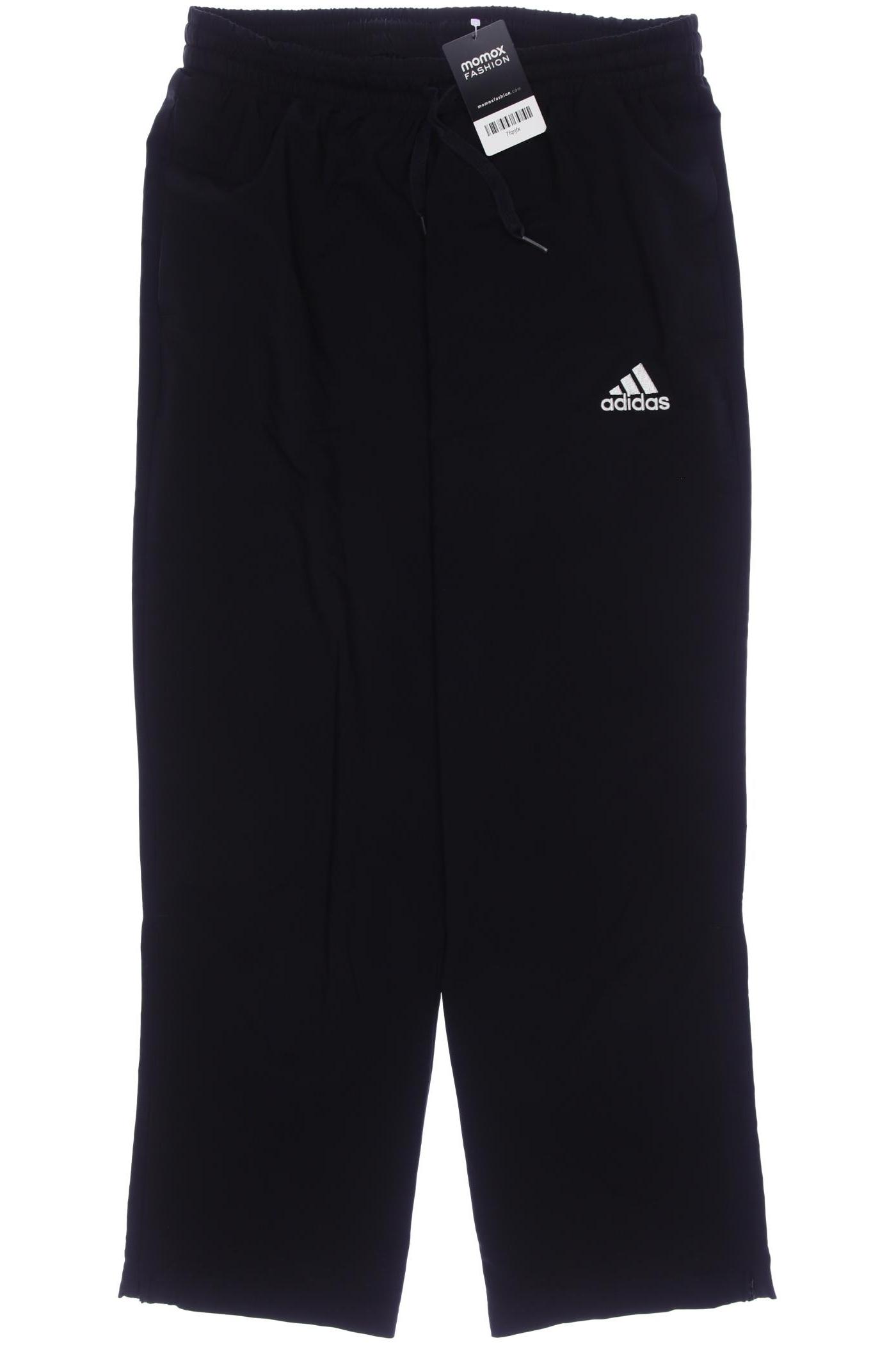 

adidas Herren Stoffhose, schwarz, Gr. 0