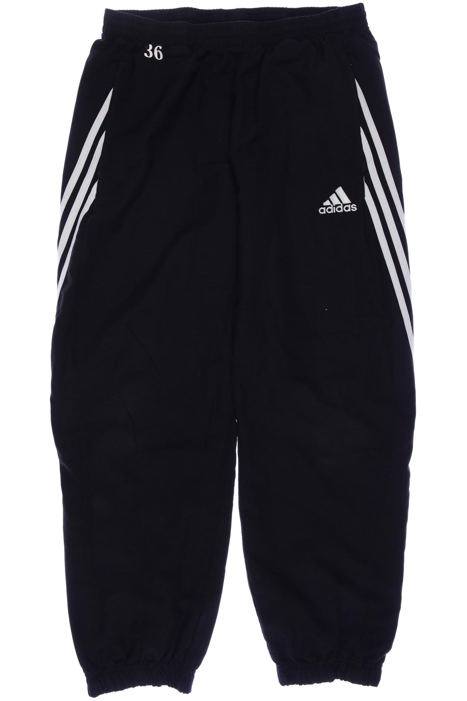 

adidas Herren Stoffhose, schwarz, Gr. 0
