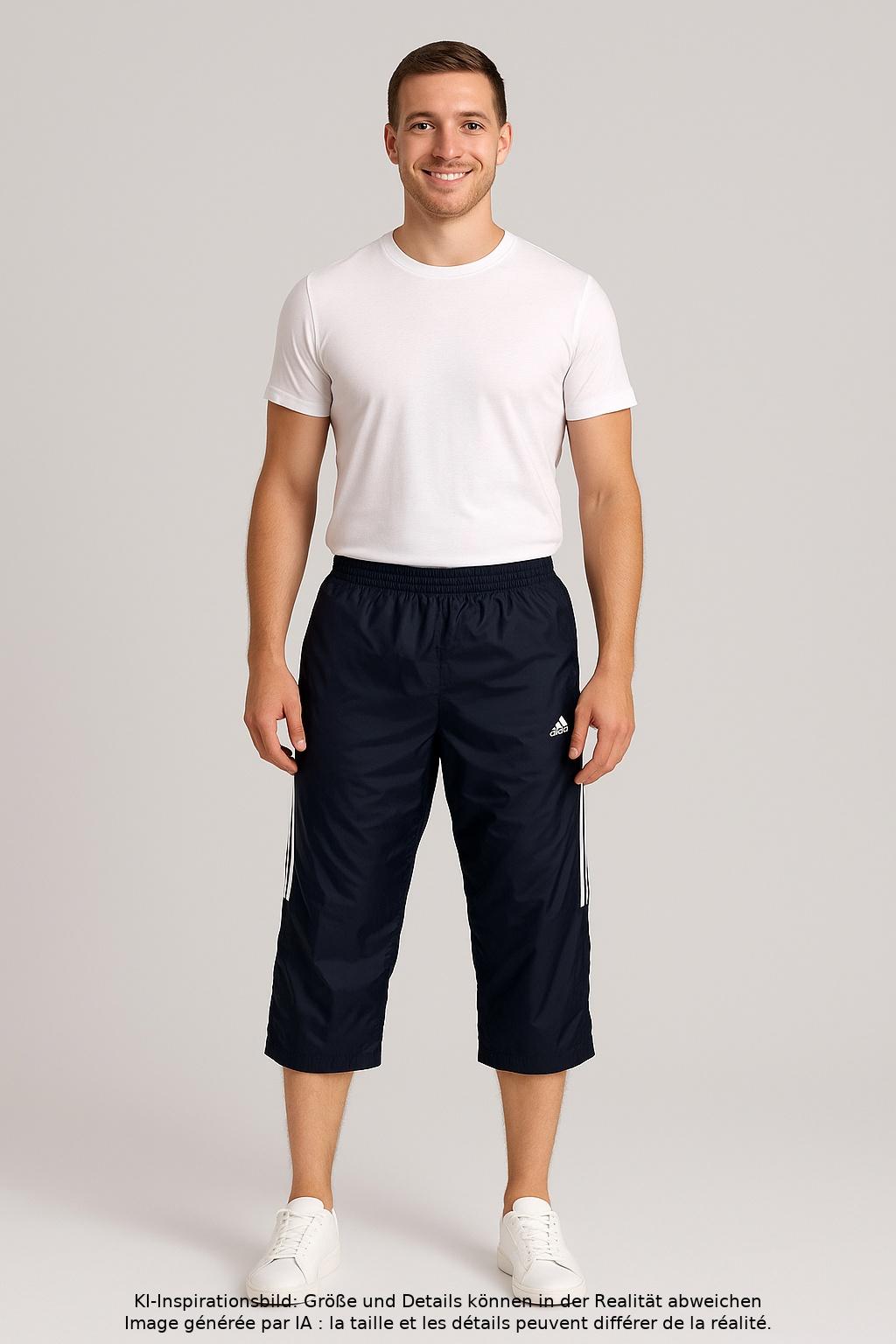 

adidas Herren Stoffhose, marineblau, Gr. 0