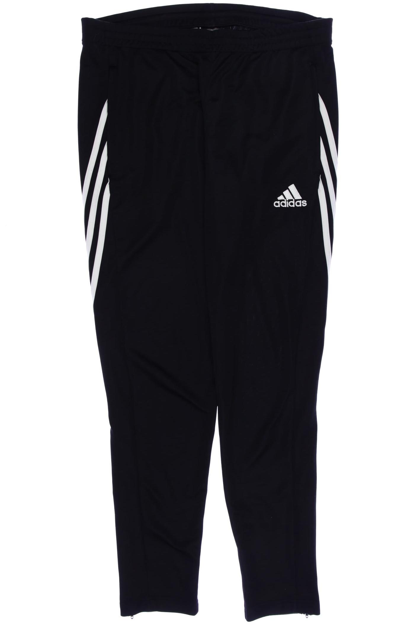 

adidas Herren Stoffhose, schwarz, Gr. 0