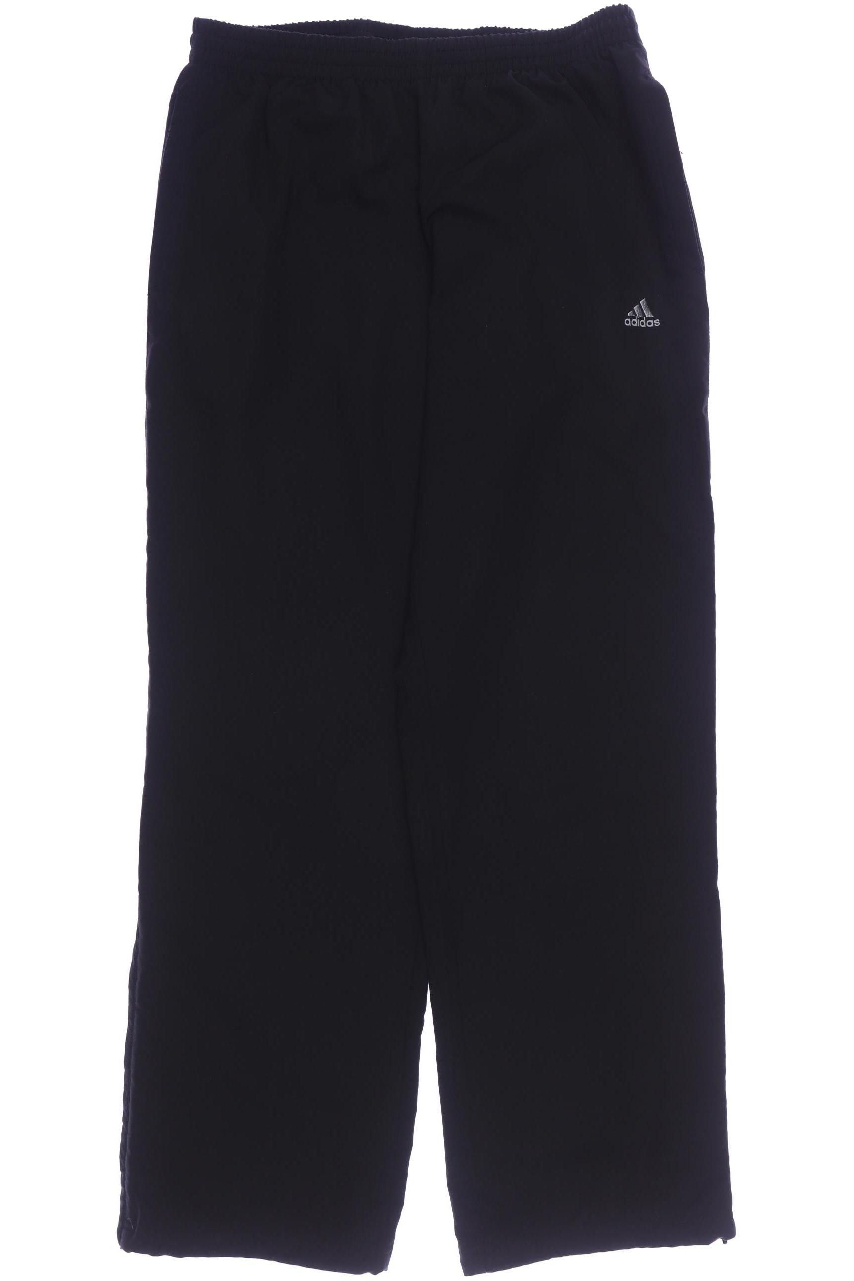 

adidas Herren Stoffhose, schwarz, Gr. 0