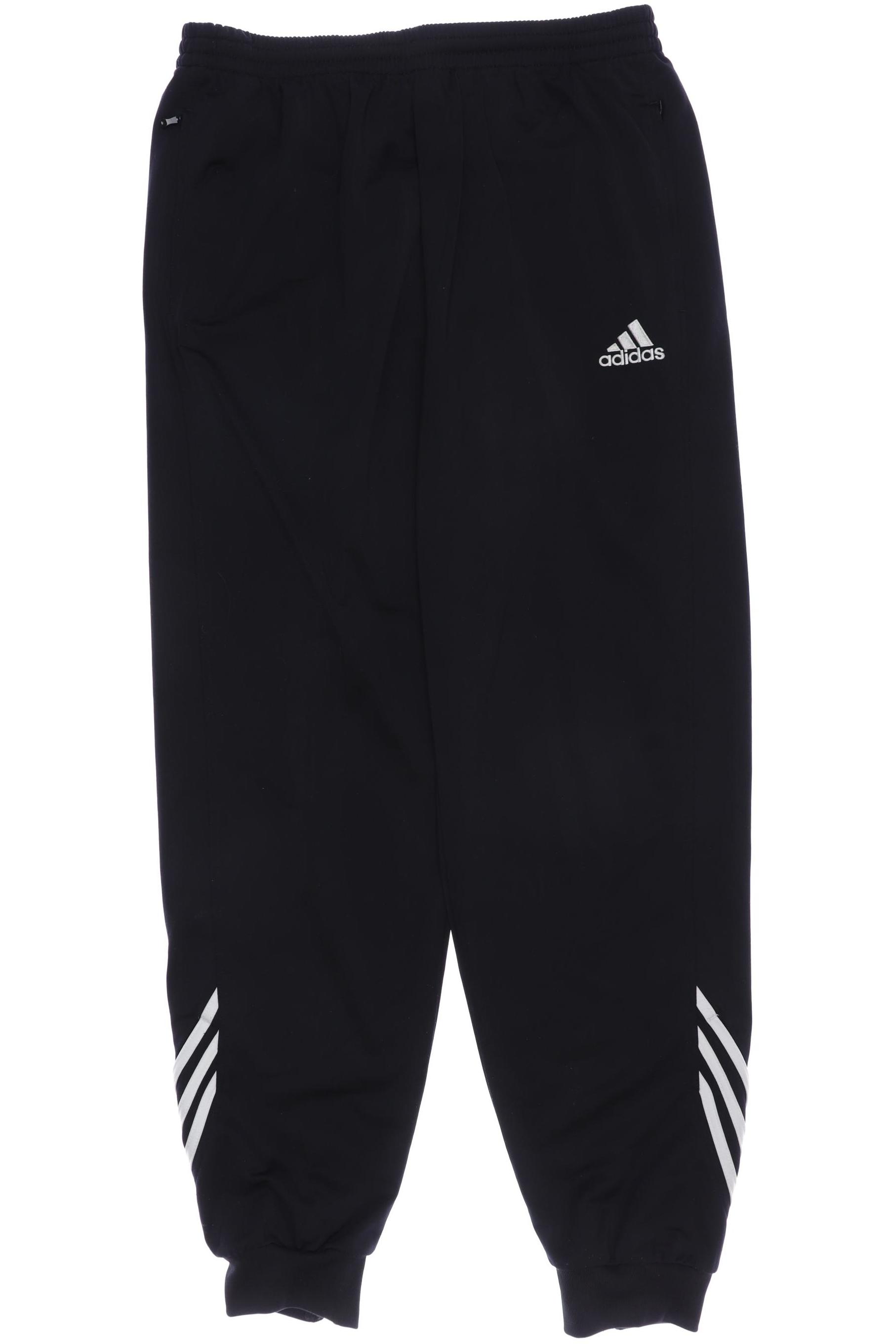 

adidas Herren Stoffhose, schwarz, Gr. 0