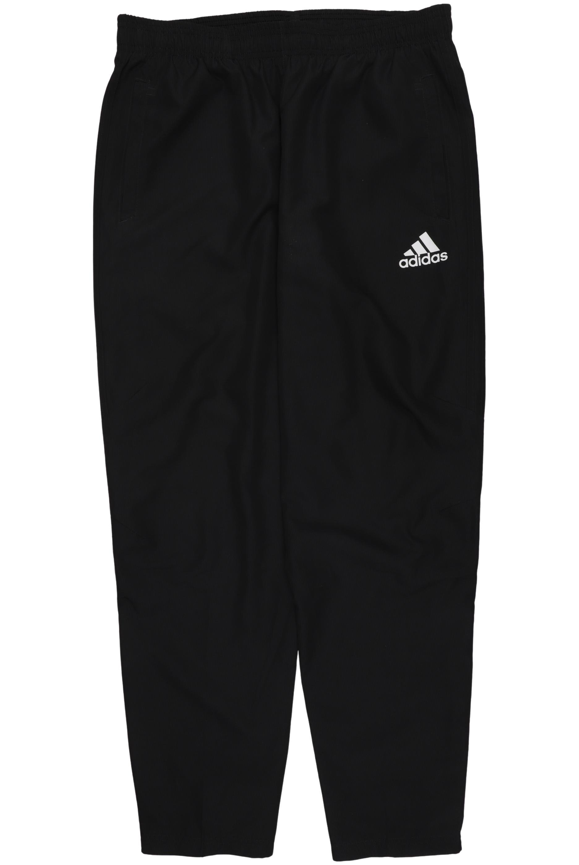 

adidas Herren Stoffhose, schwarz, Gr. 0
