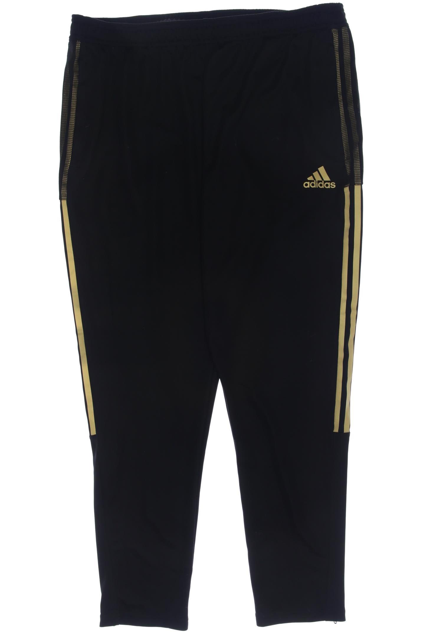 

adidas Herren Stoffhose, schwarz, Gr. 0