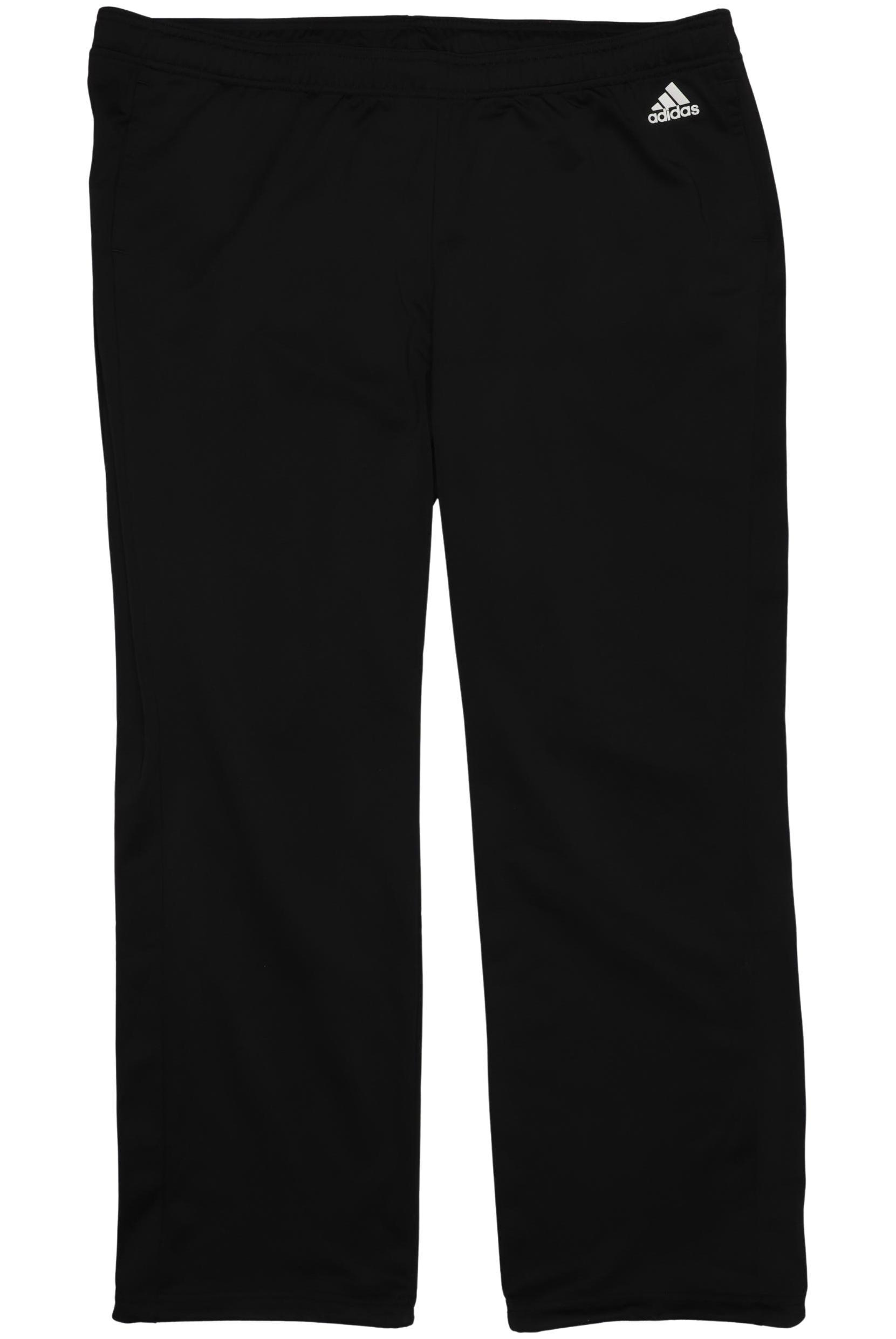 

adidas Herren Stoffhose, schwarz, Gr. 0