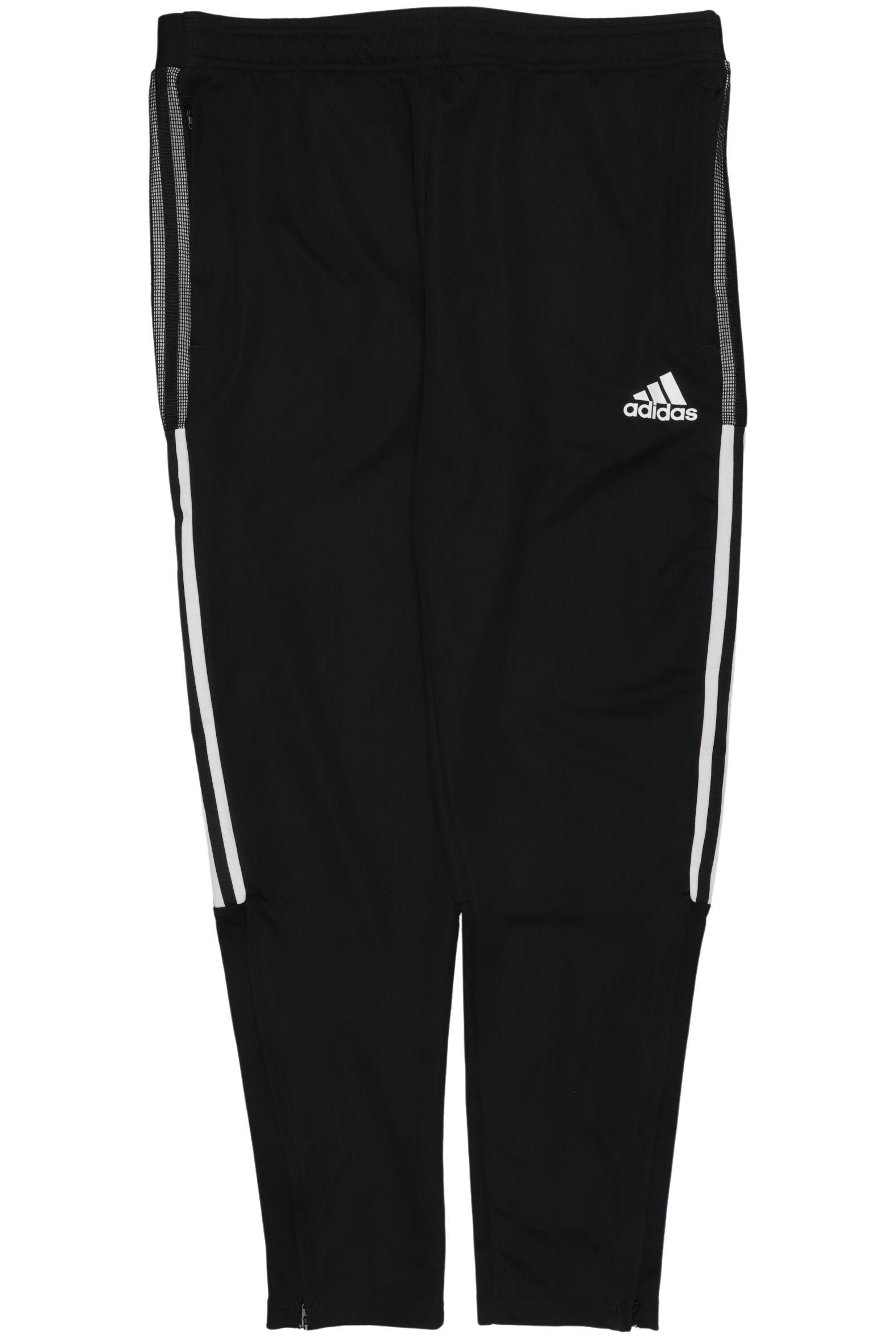 

adidas Herren Stoffhose, schwarz, Gr. 0