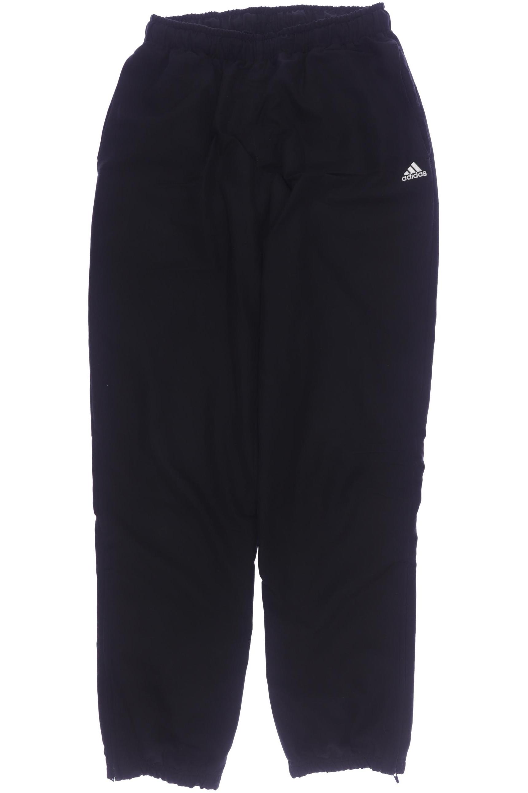 

adidas Herren Stoffhose, schwarz, Gr. 0