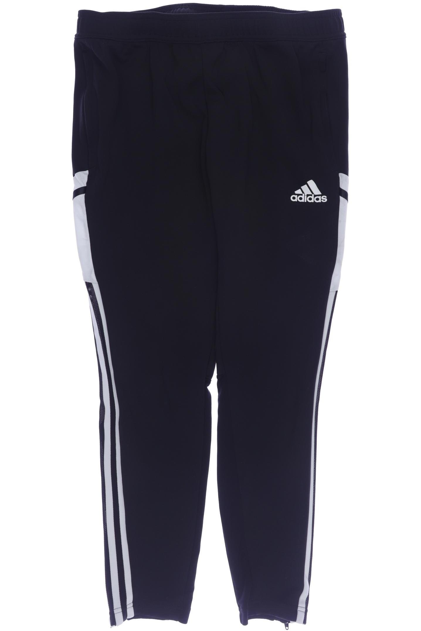 

adidas Herren Stoffhose, schwarz, Gr. 0