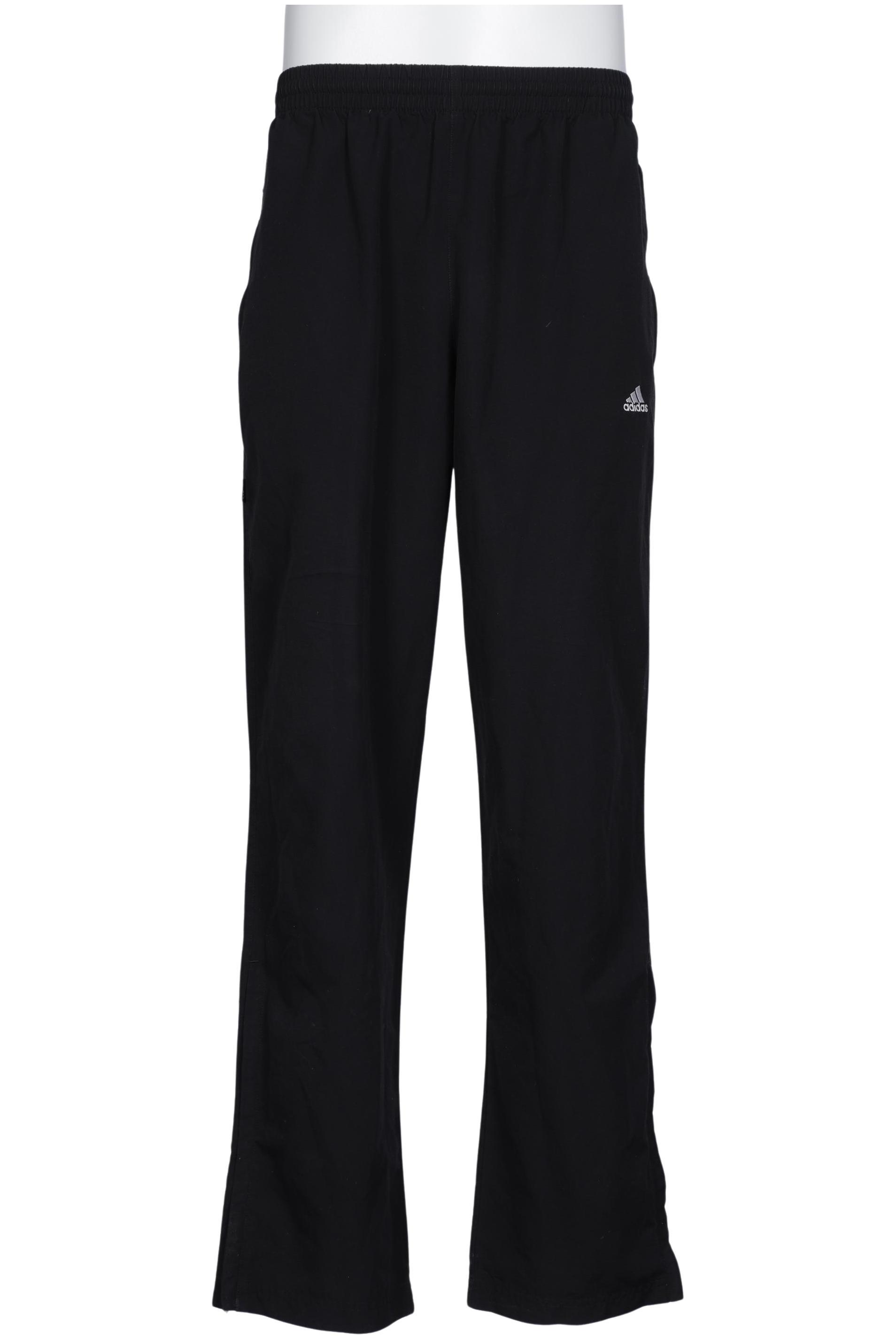 

adidas Herren Stoffhose, schwarz, Gr. 0