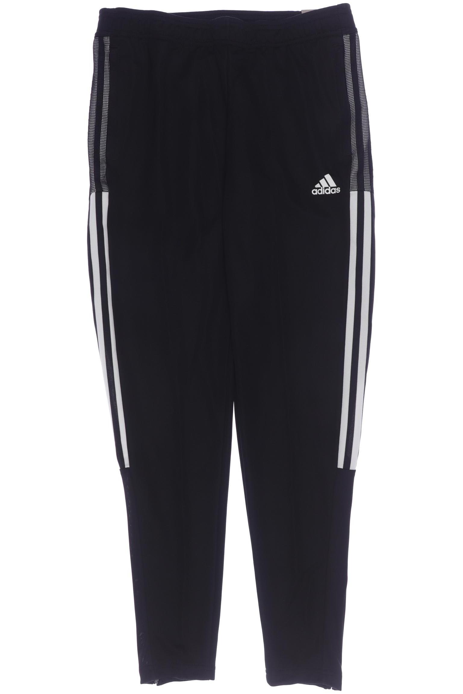 

adidas Herren Stoffhose, schwarz, Gr. 0