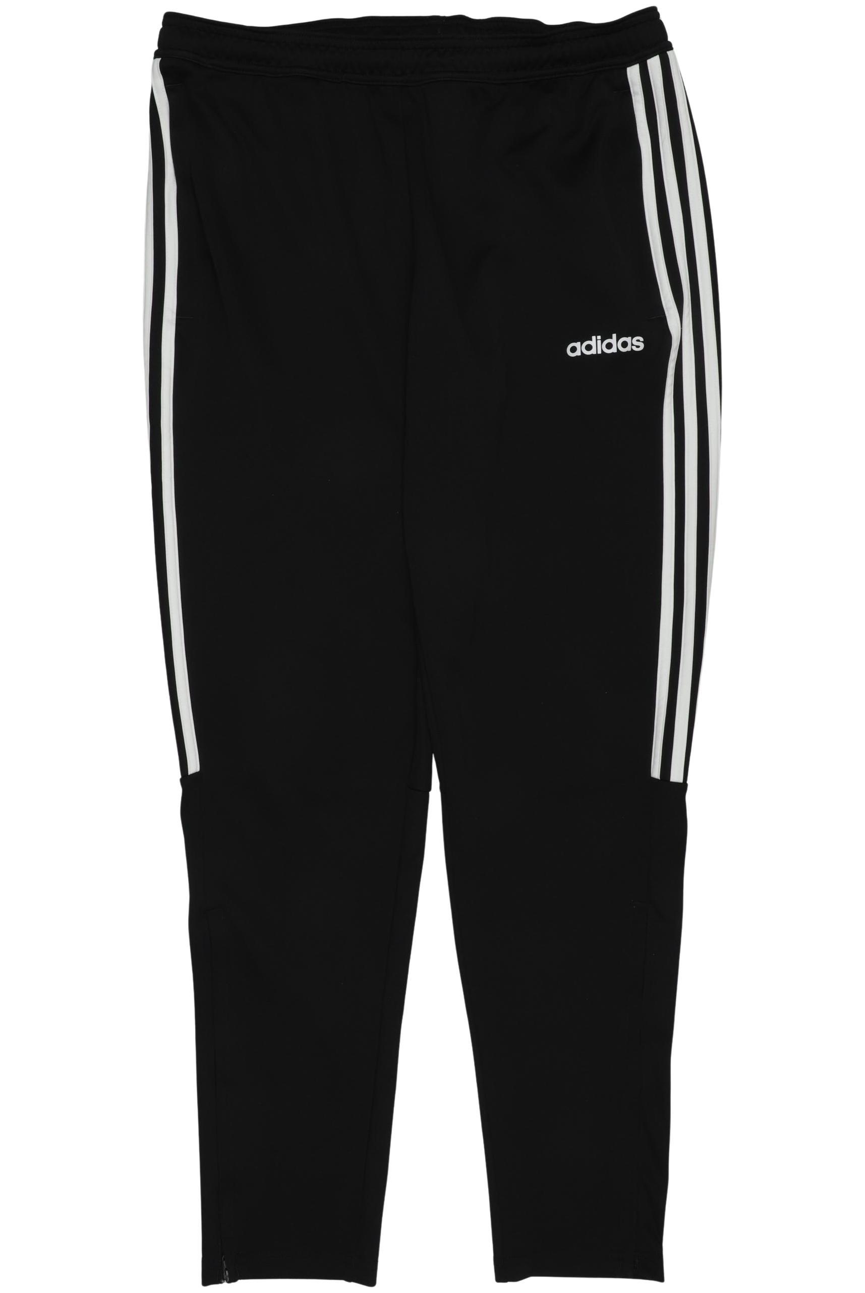 

adidas Herren Stoffhose, schwarz, Gr. 0