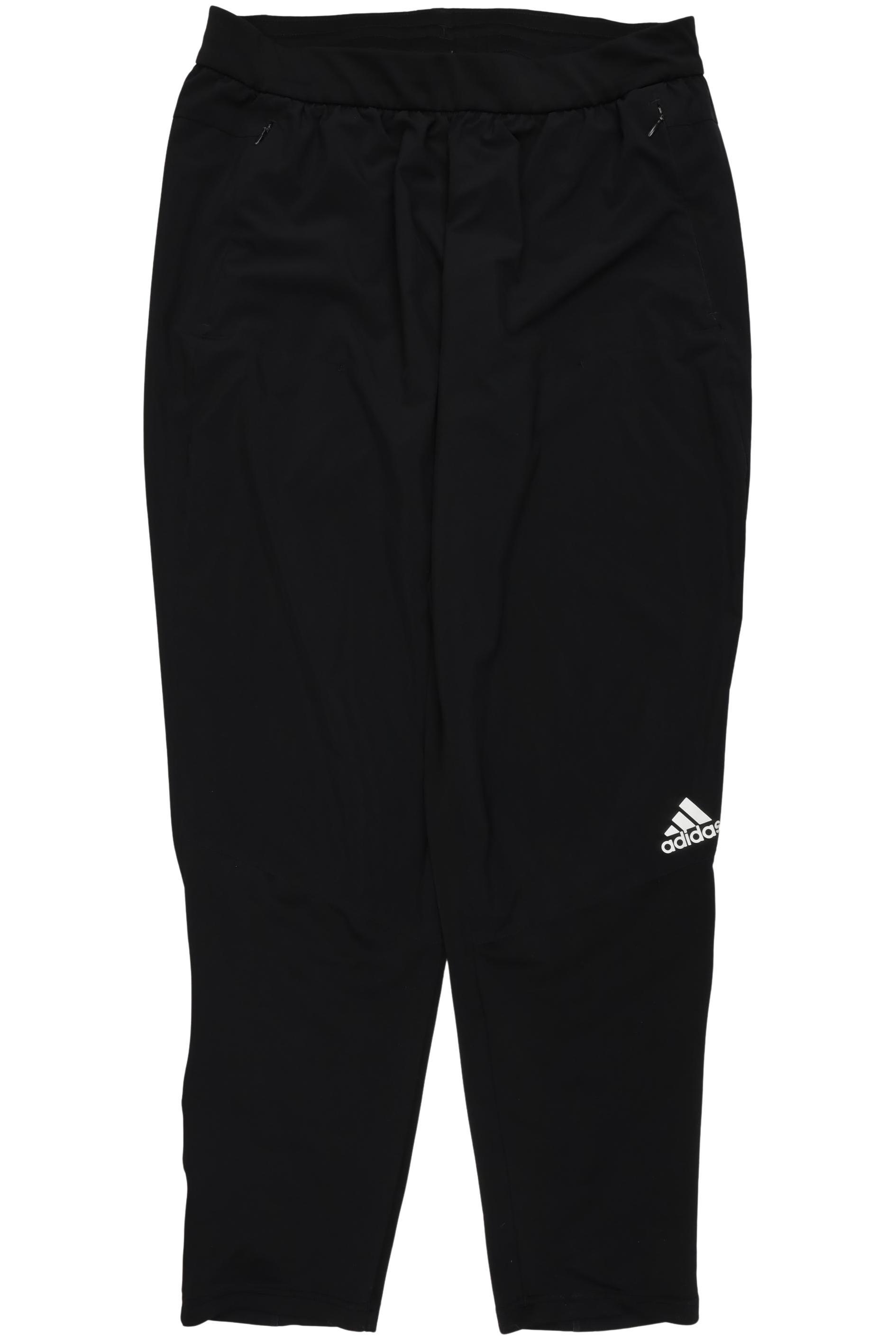 

adidas Herren Stoffhose, schwarz, Gr. 0