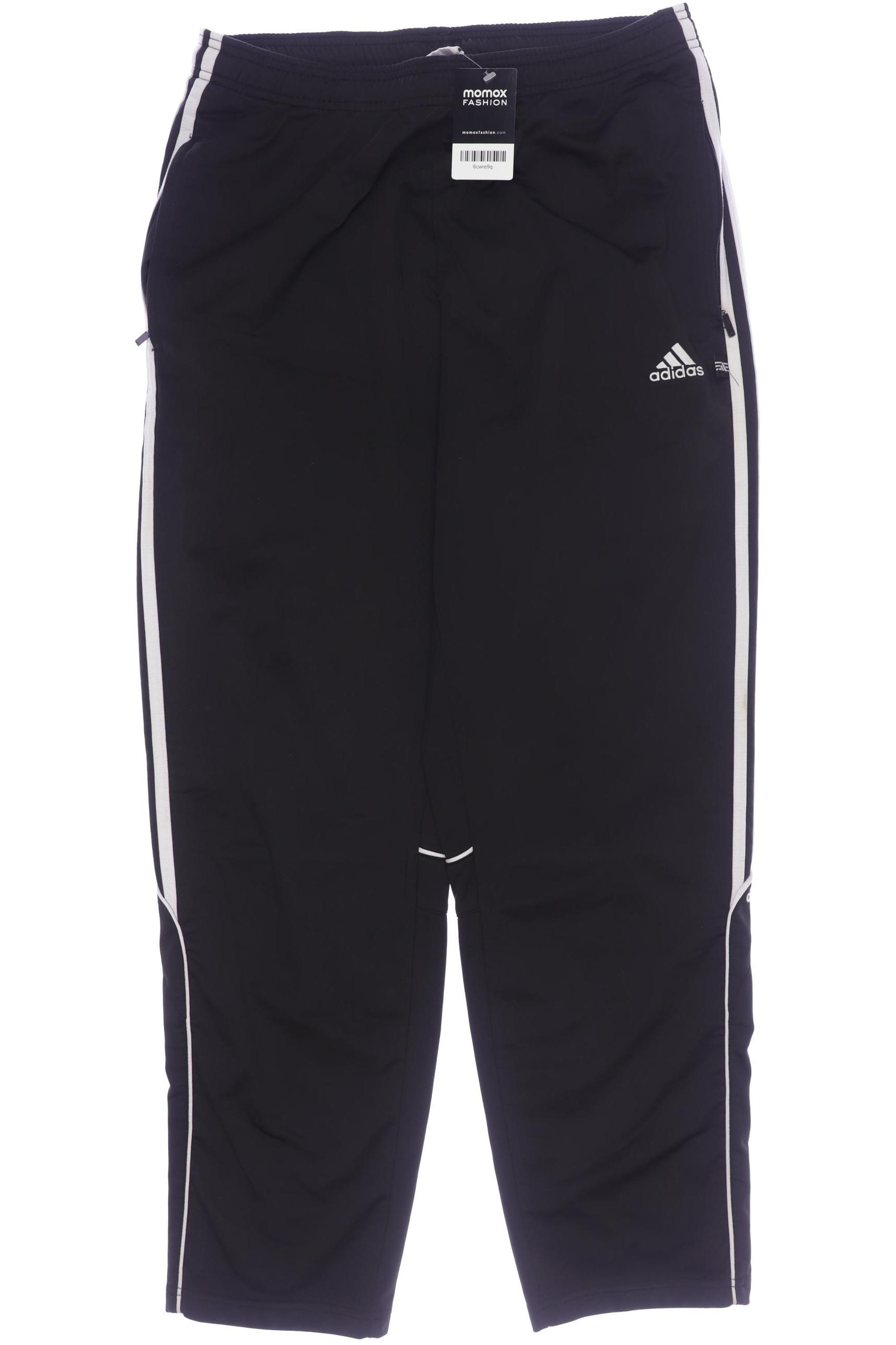 

adidas Herren Stoffhose, schwarz, Gr. 0
