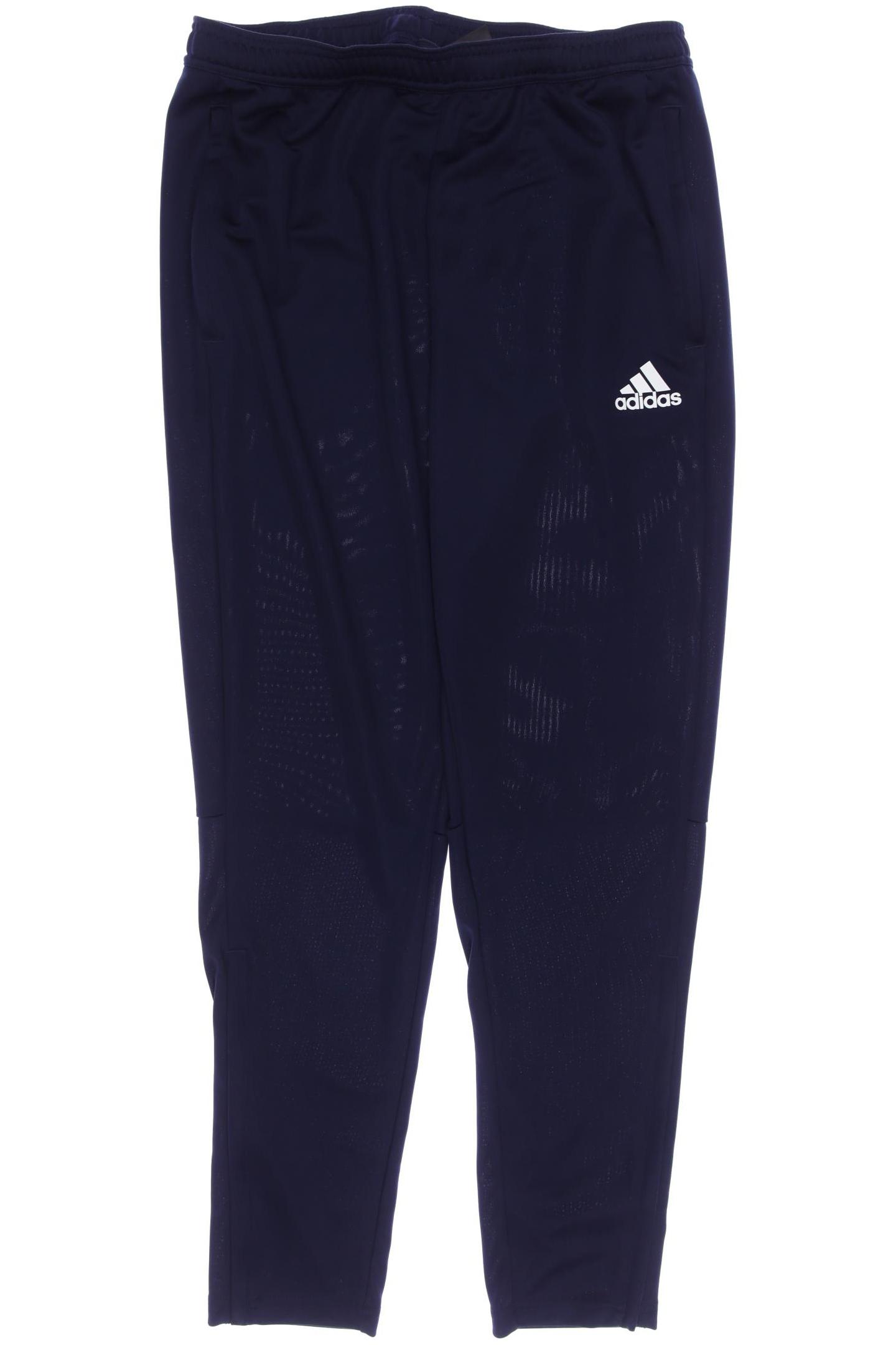

adidas Herren Stoffhose, marineblau, Gr. 0