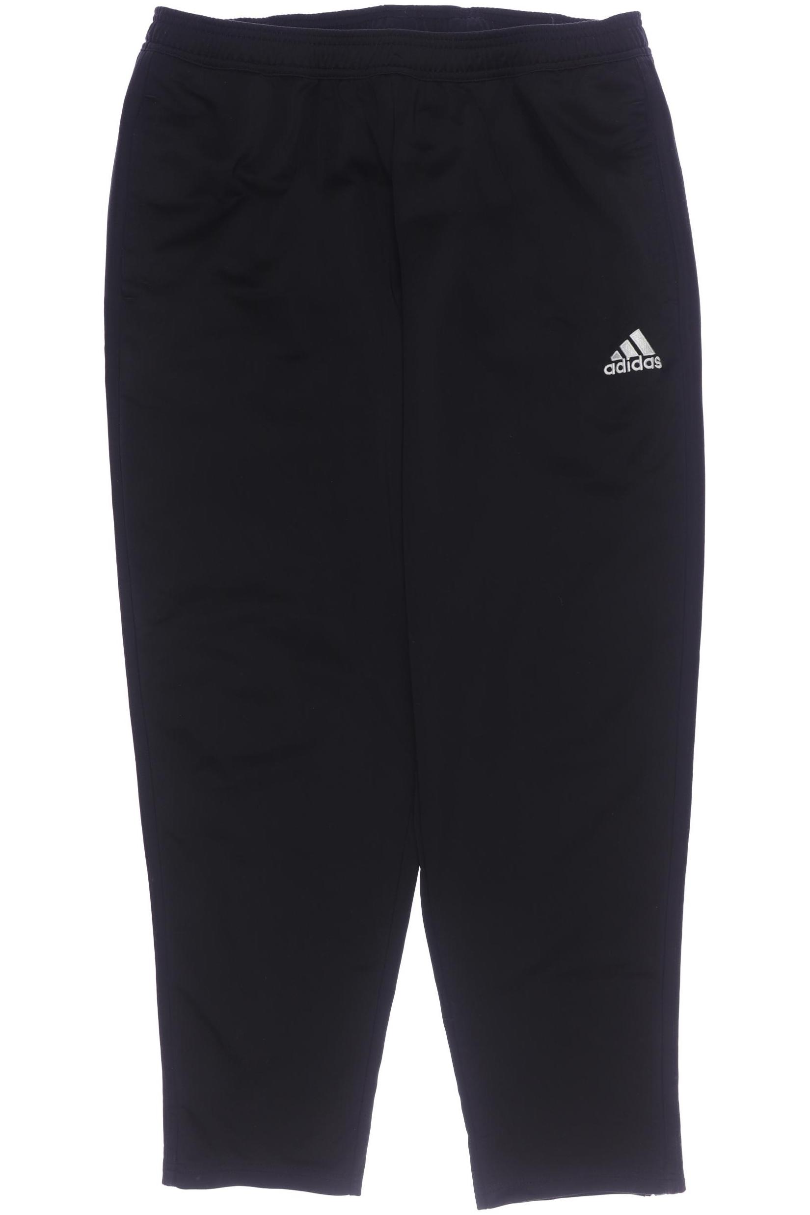 

adidas Herren Stoffhose, schwarz, Gr. 0