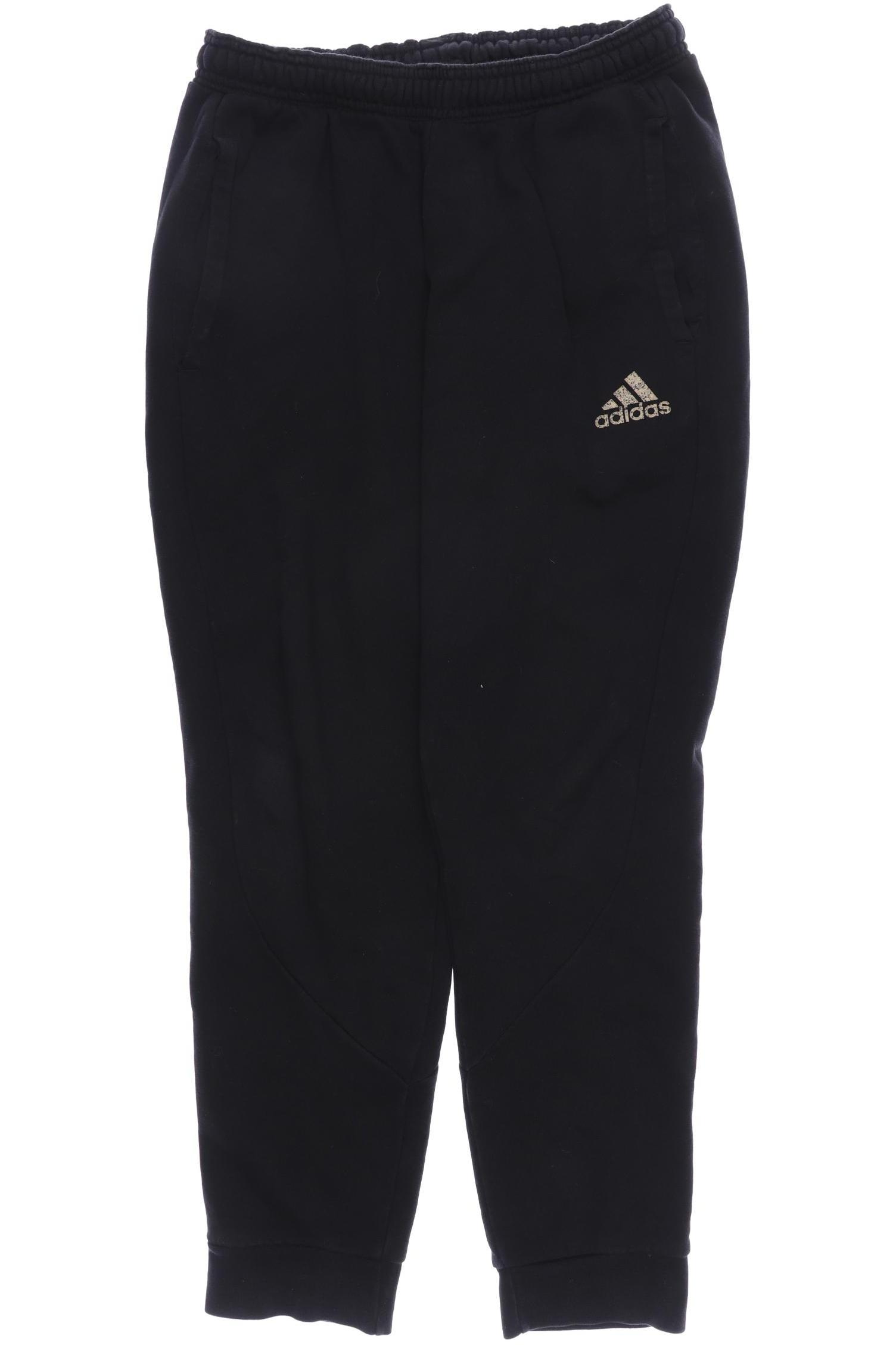 

adidas Herren Stoffhose, schwarz, Gr. 0