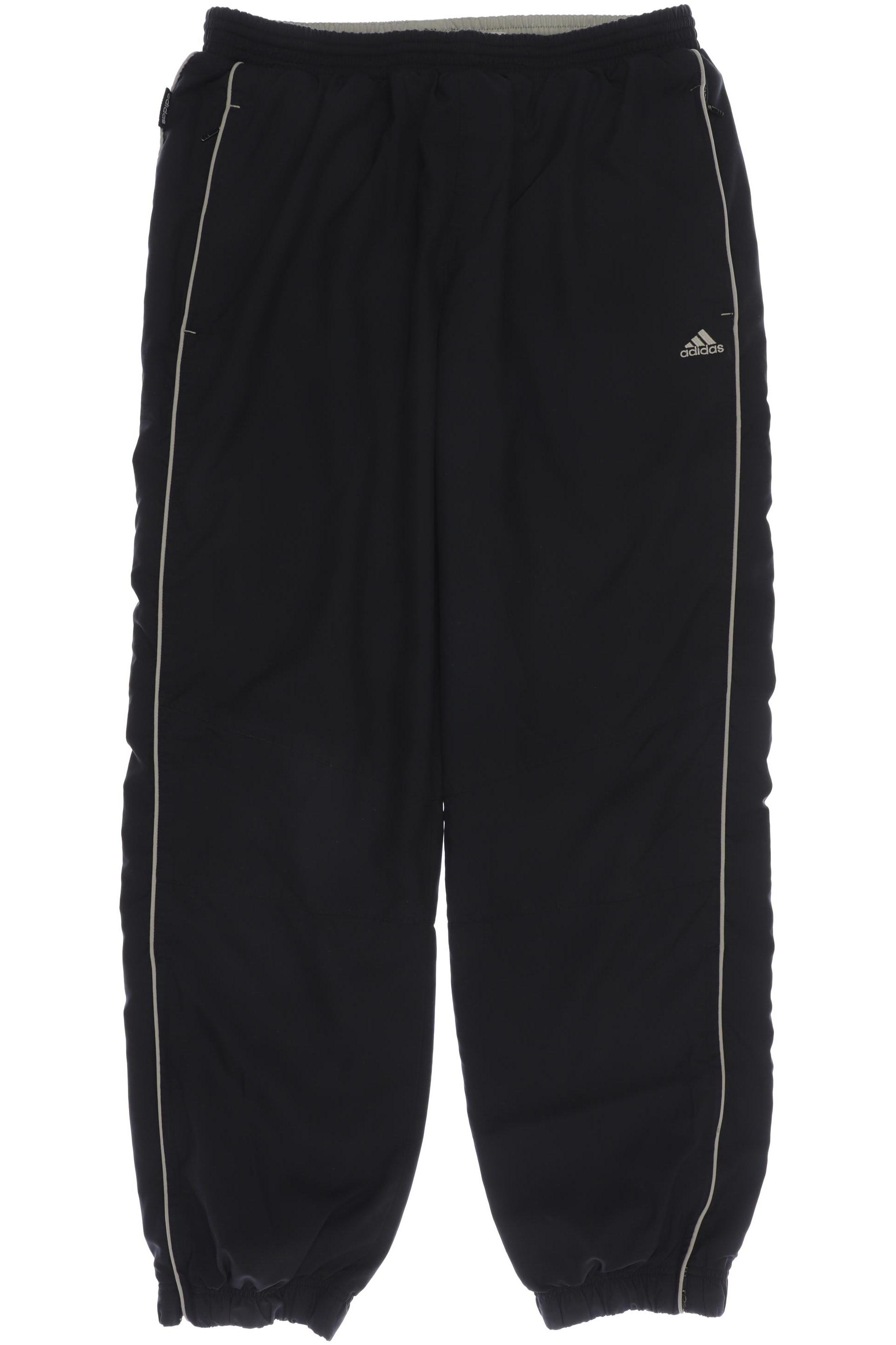 

adidas Herren Stoffhose, schwarz, Gr. 0