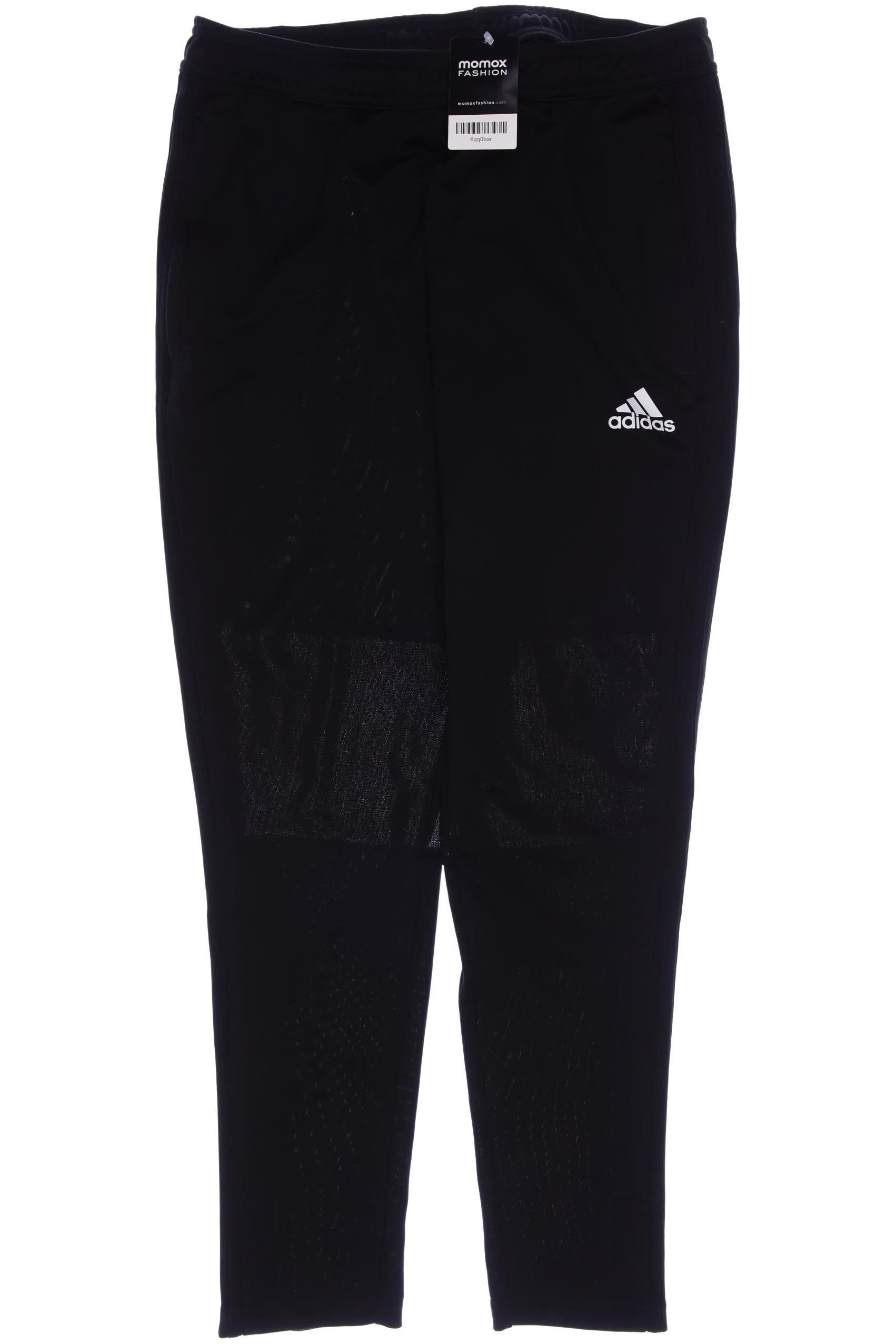 

adidas Herren Stoffhose, schwarz, Gr. 0