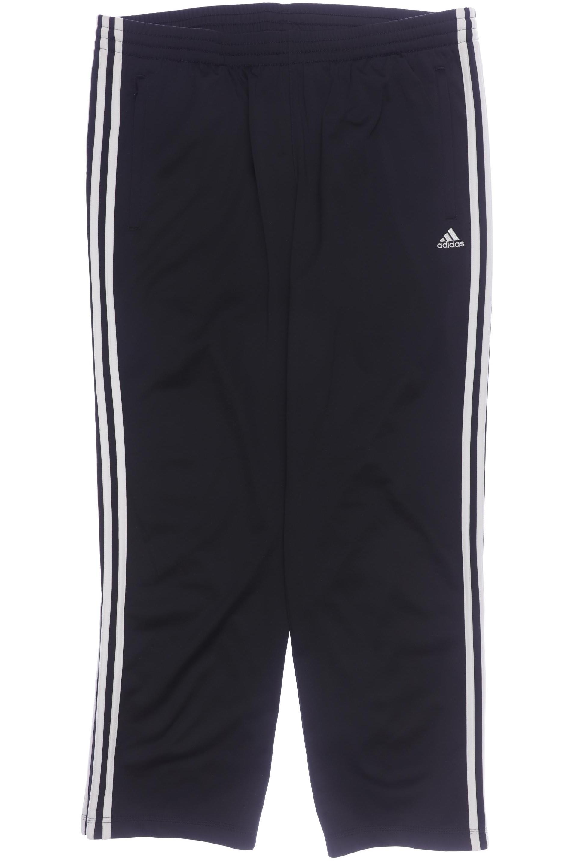 

adidas Herren Stoffhose, schwarz, Gr. 0