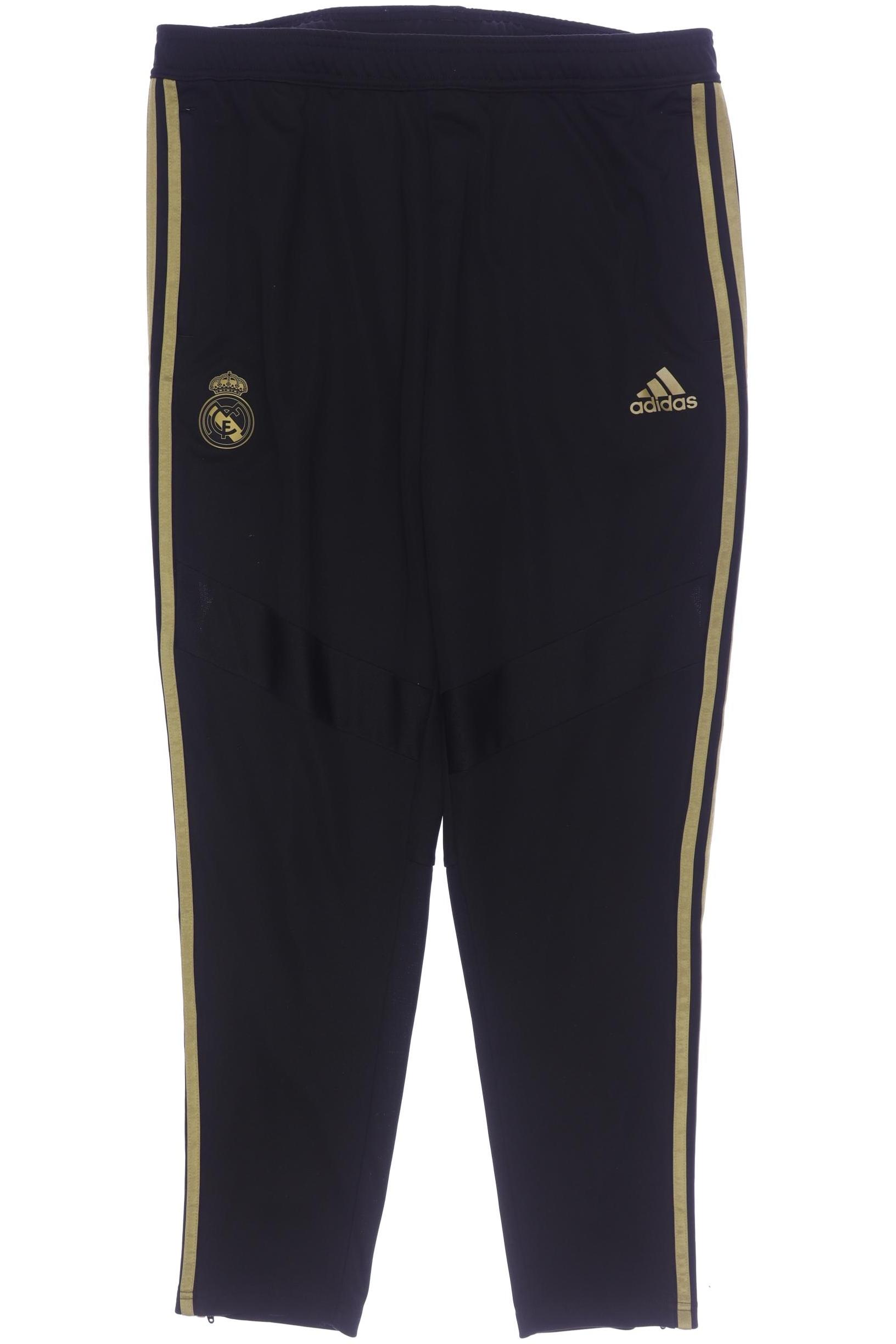 

adidas Herren Stoffhose, schwarz, Gr. 0