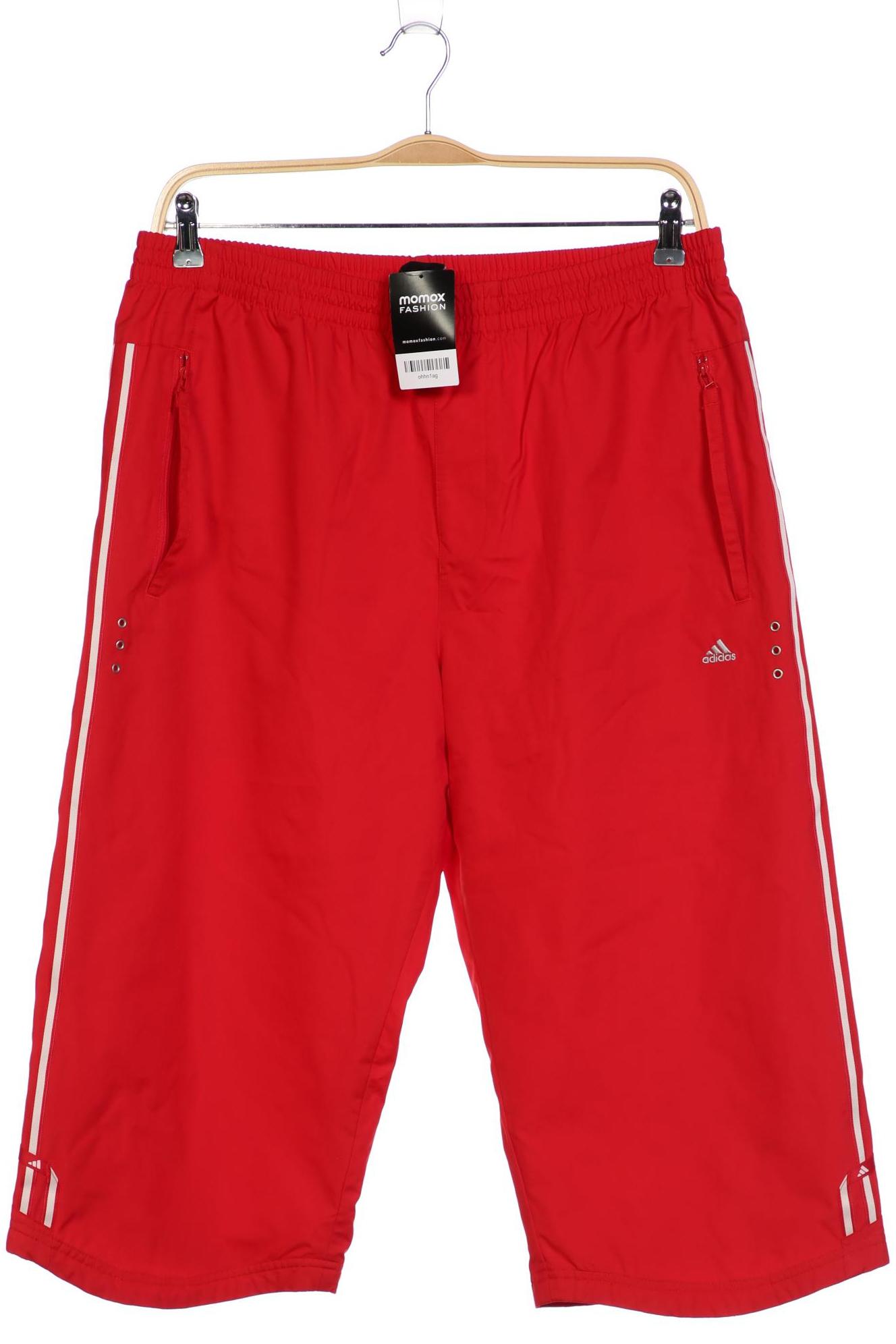 

adidas Herren Stoffhose, rot, Gr. 52