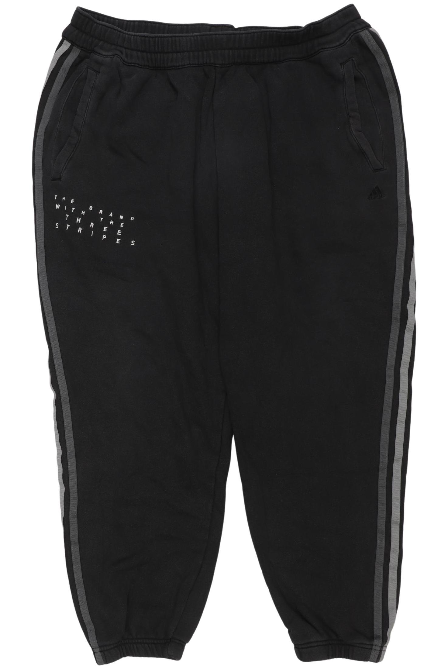 

adidas Herren Stoffhose, schwarz, Gr. 0