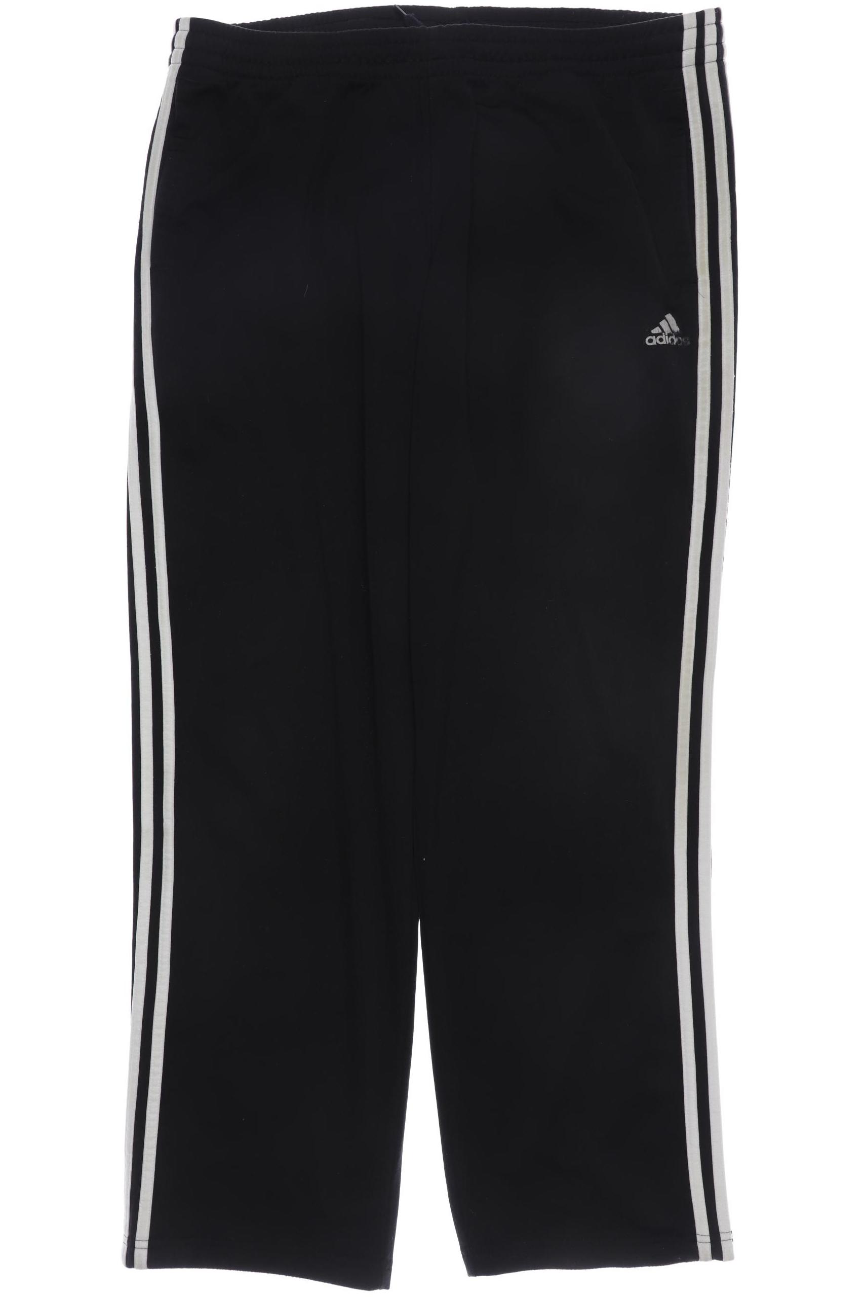 

adidas Herren Stoffhose, schwarz, Gr. 0