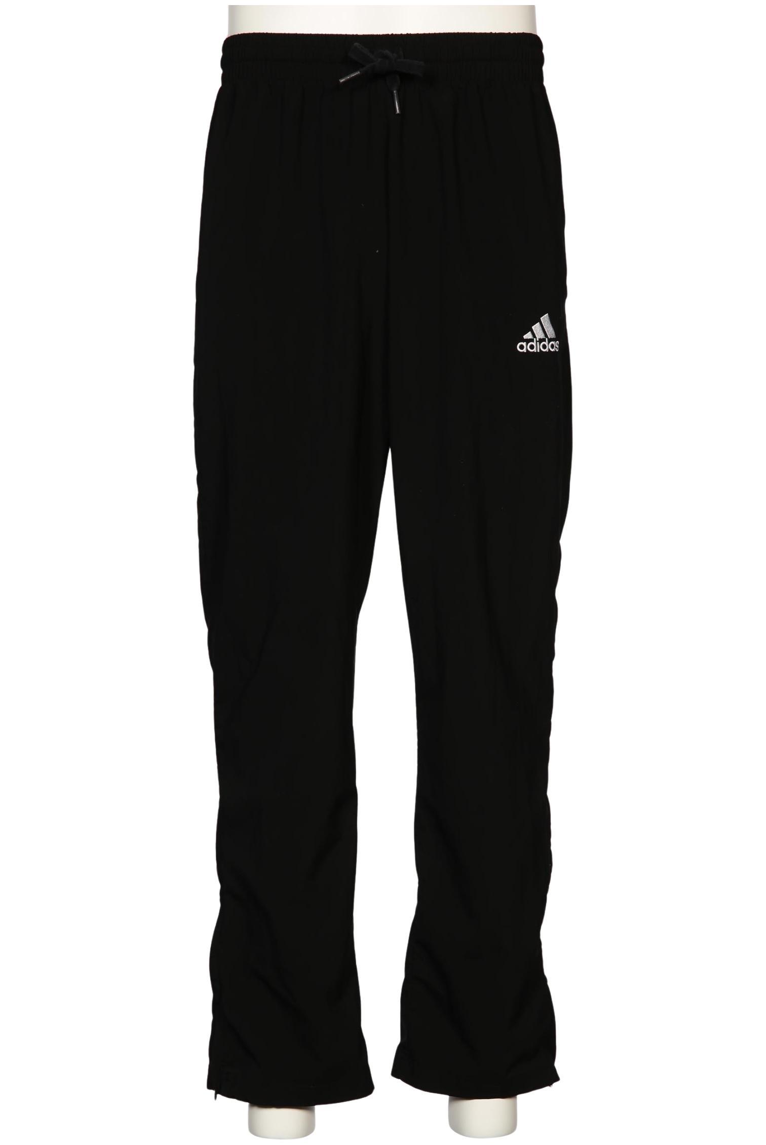 

adidas Herren Stoffhose, schwarz, Gr. 0