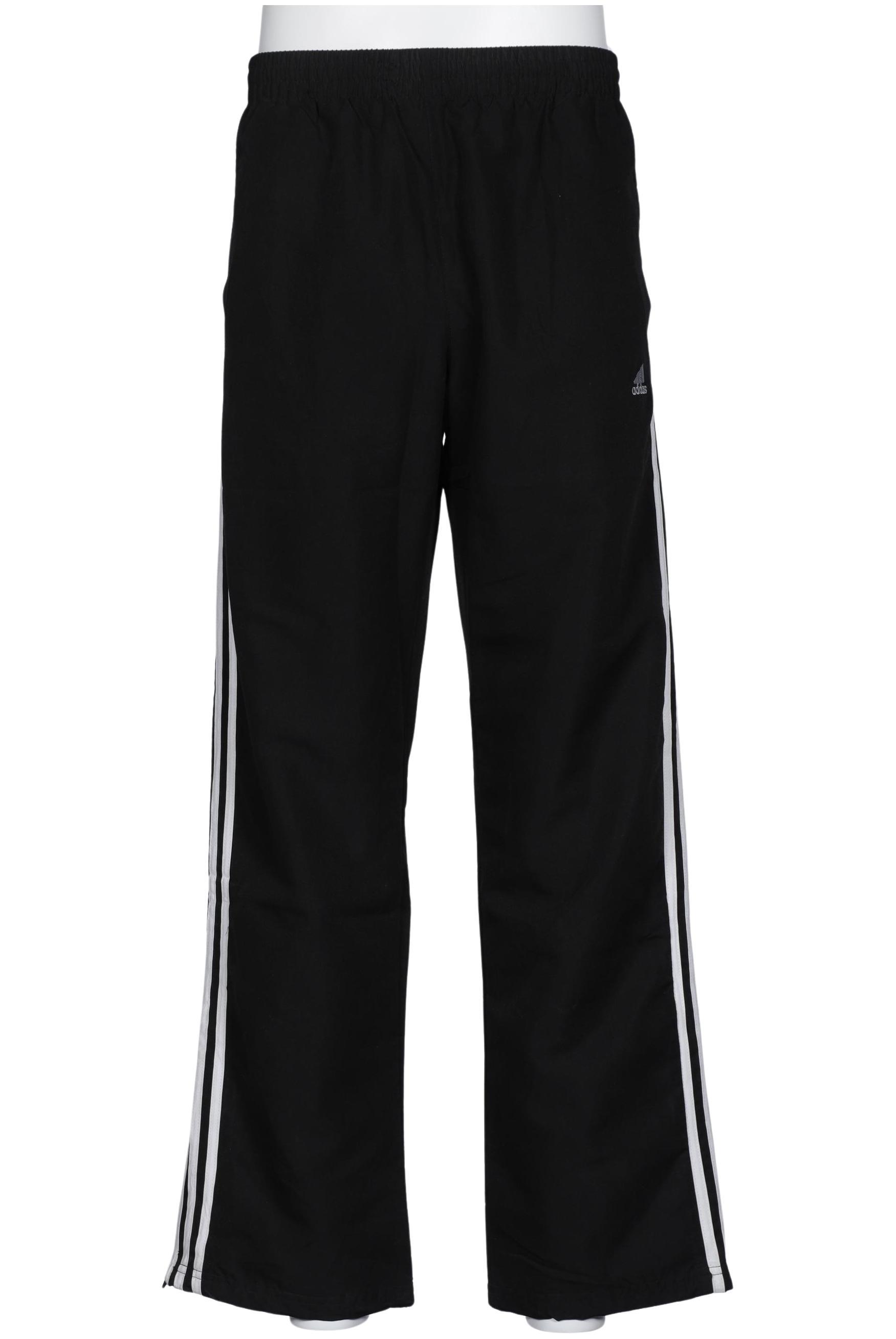 

adidas Herren Stoffhose, schwarz, Gr. 0