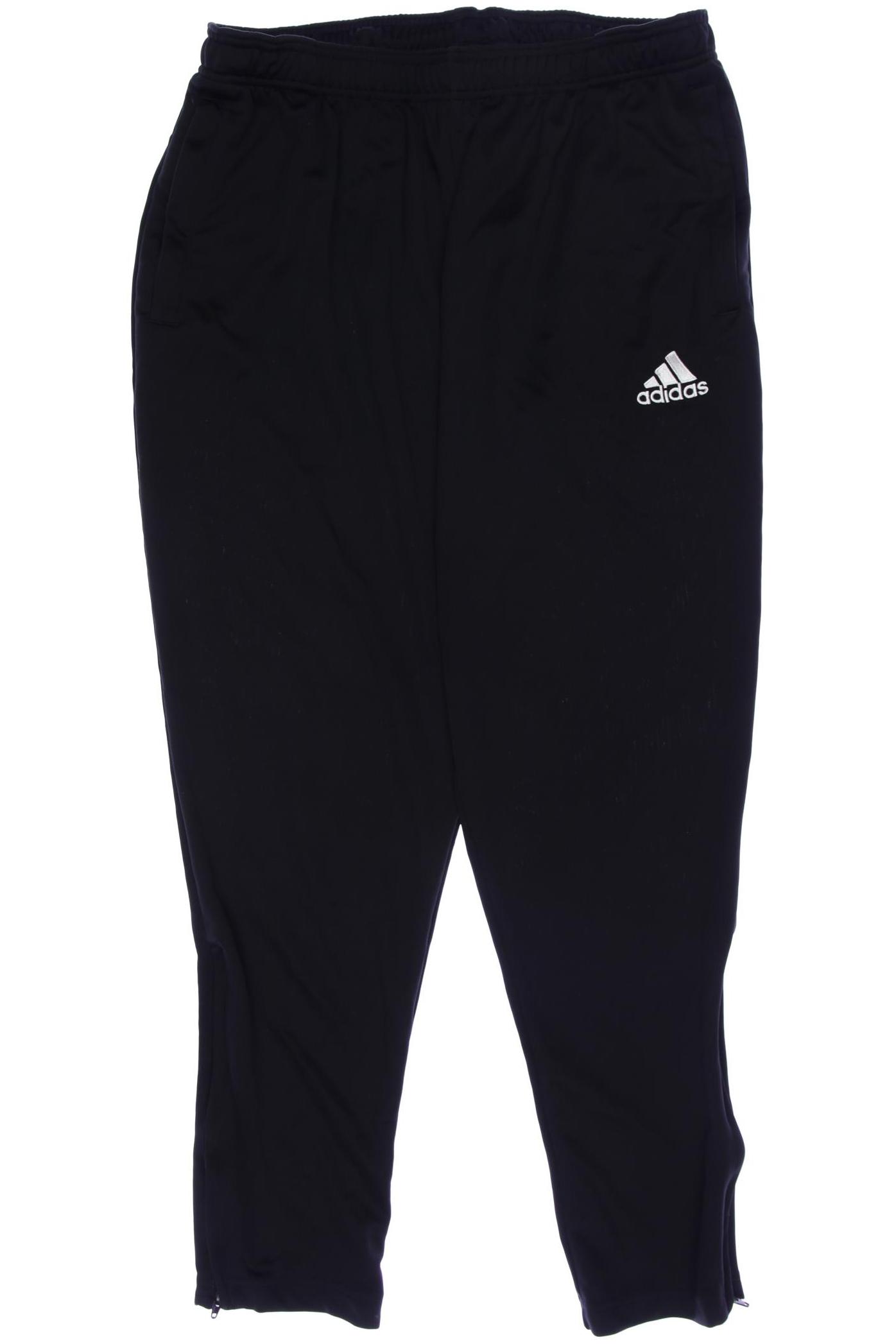 

adidas Herren Stoffhose, schwarz, Gr. 0