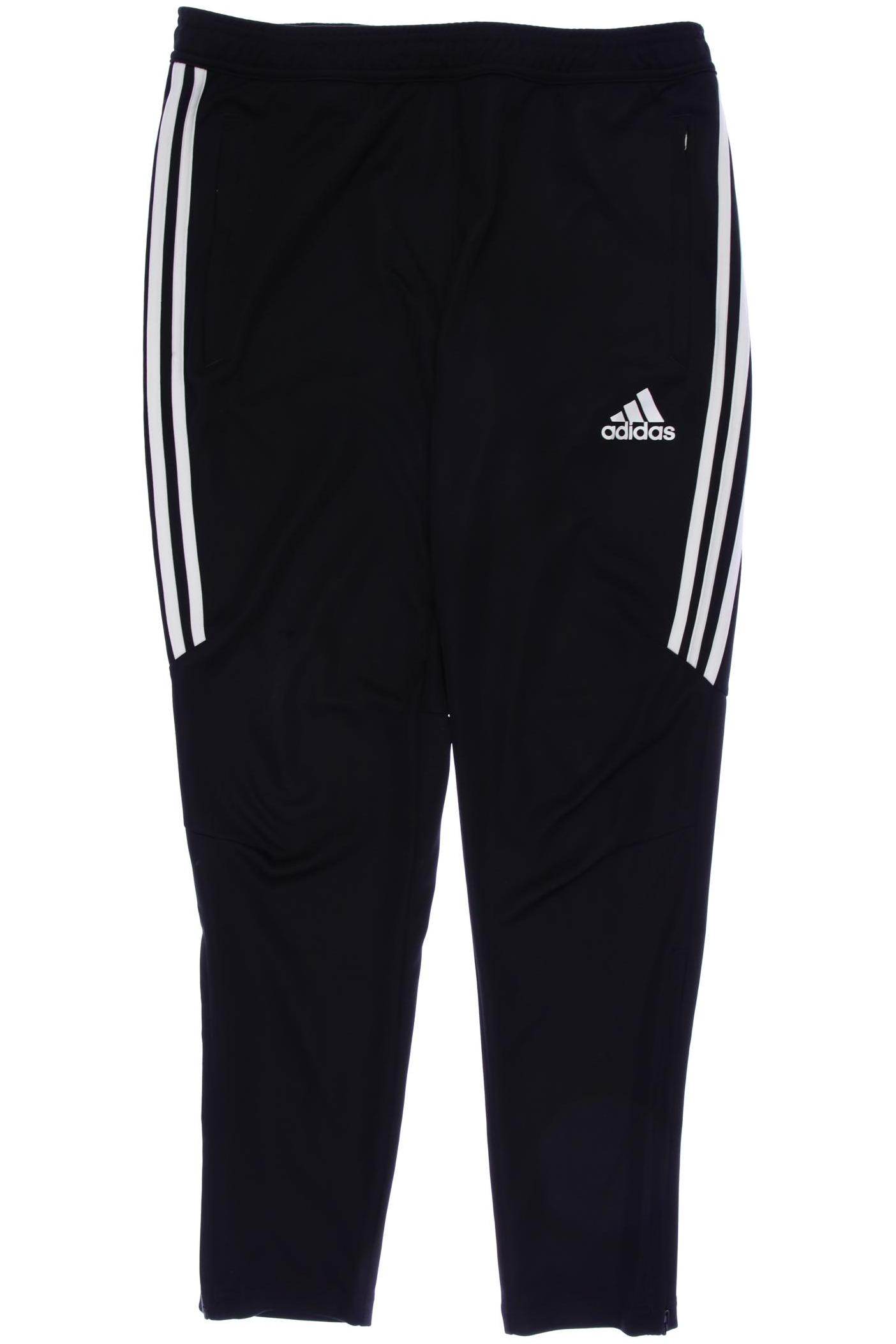

adidas Herren Stoffhose, schwarz, Gr. 0