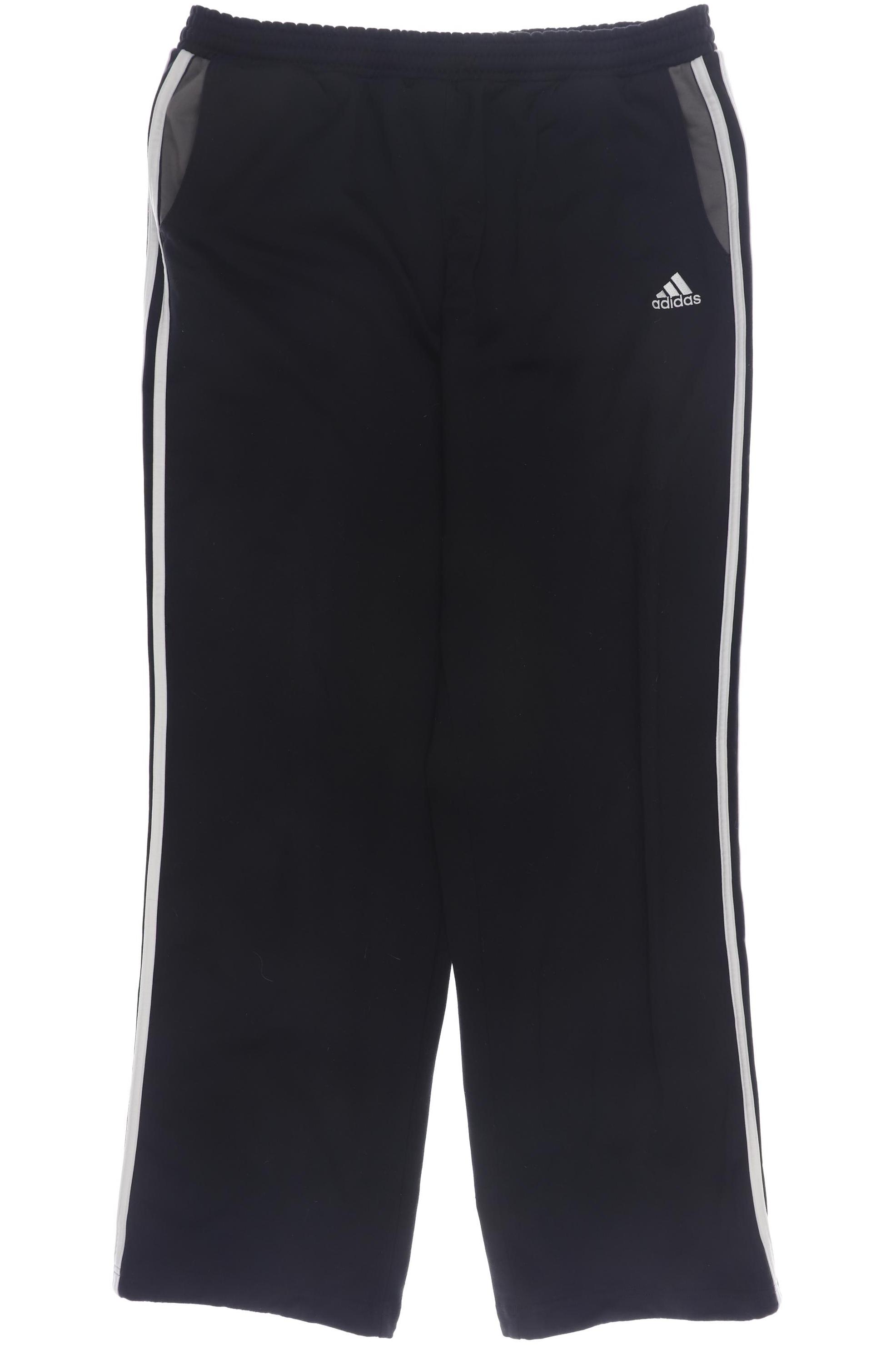 

adidas Herren Stoffhose, schwarz, Gr. 0