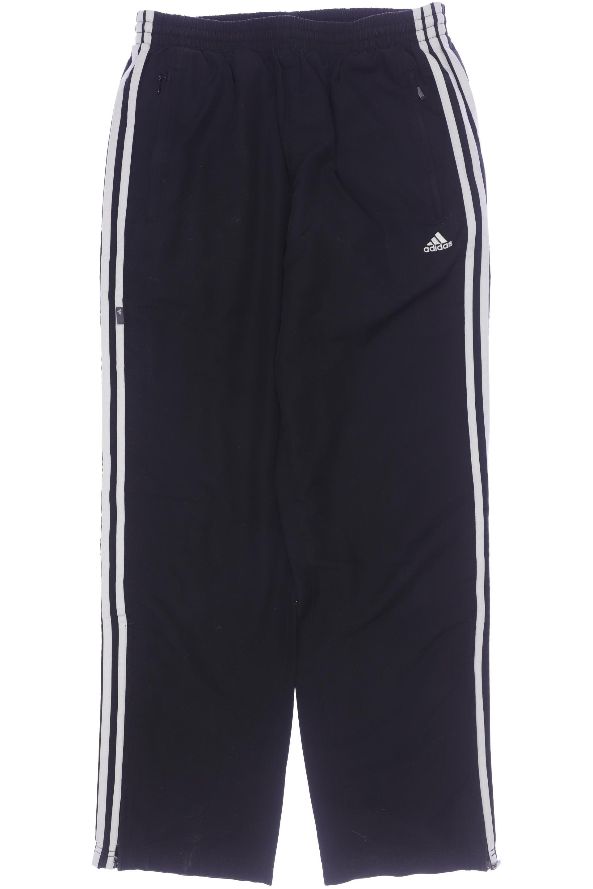 

adidas Herren Stoffhose, schwarz, Gr. 0