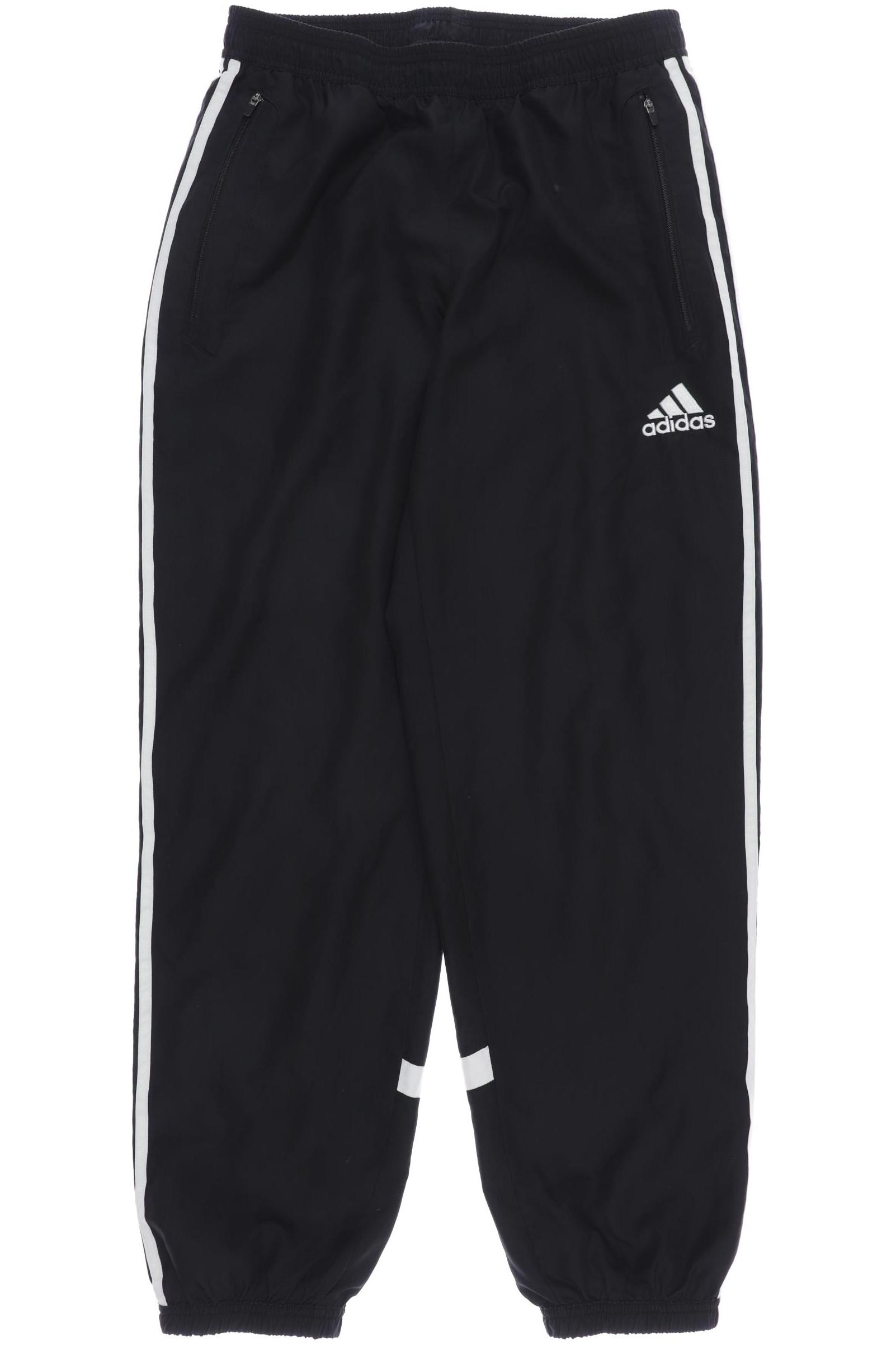 

adidas Herren Stoffhose, schwarz, Gr. 0
