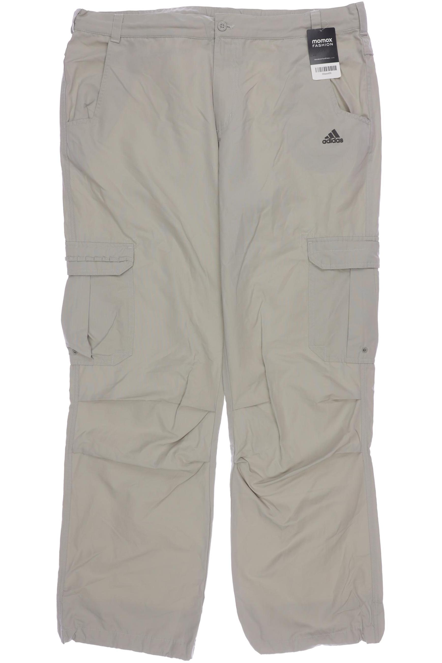 

adidas Herren Stoffhose, beige, Gr. 0