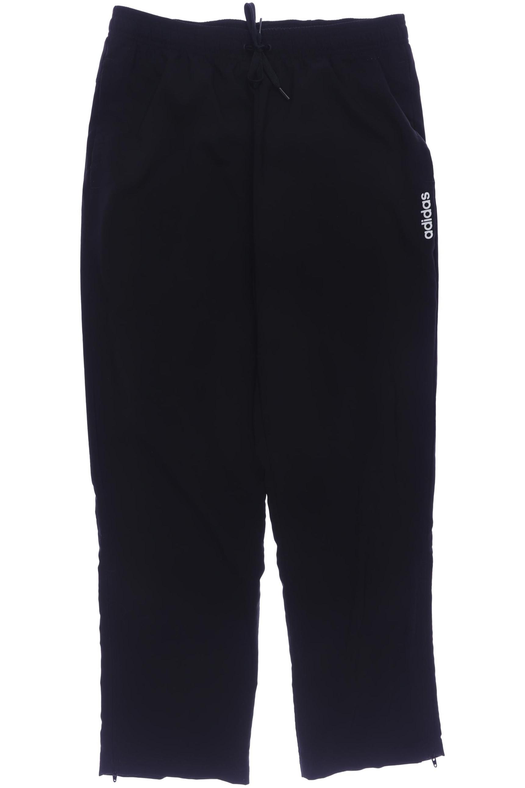 

adidas Herren Stoffhose, schwarz, Gr. 0