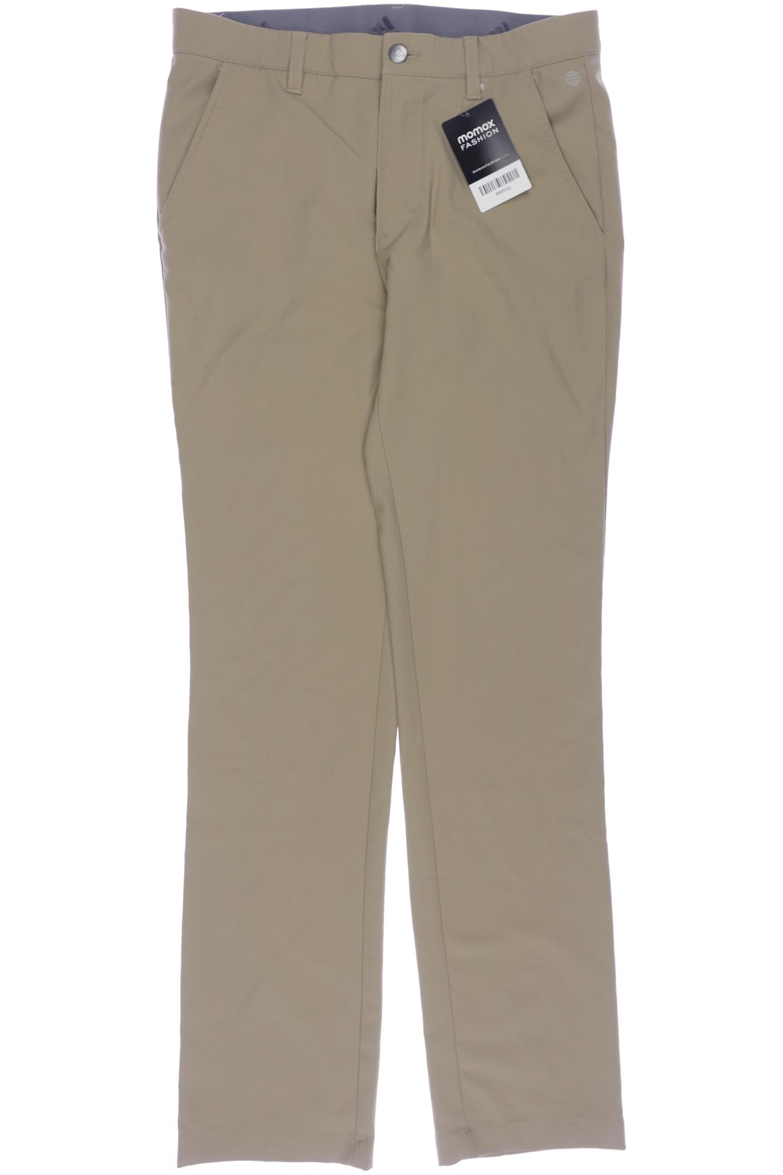

adidas Herren Stoffhose, beige, Gr. 28
