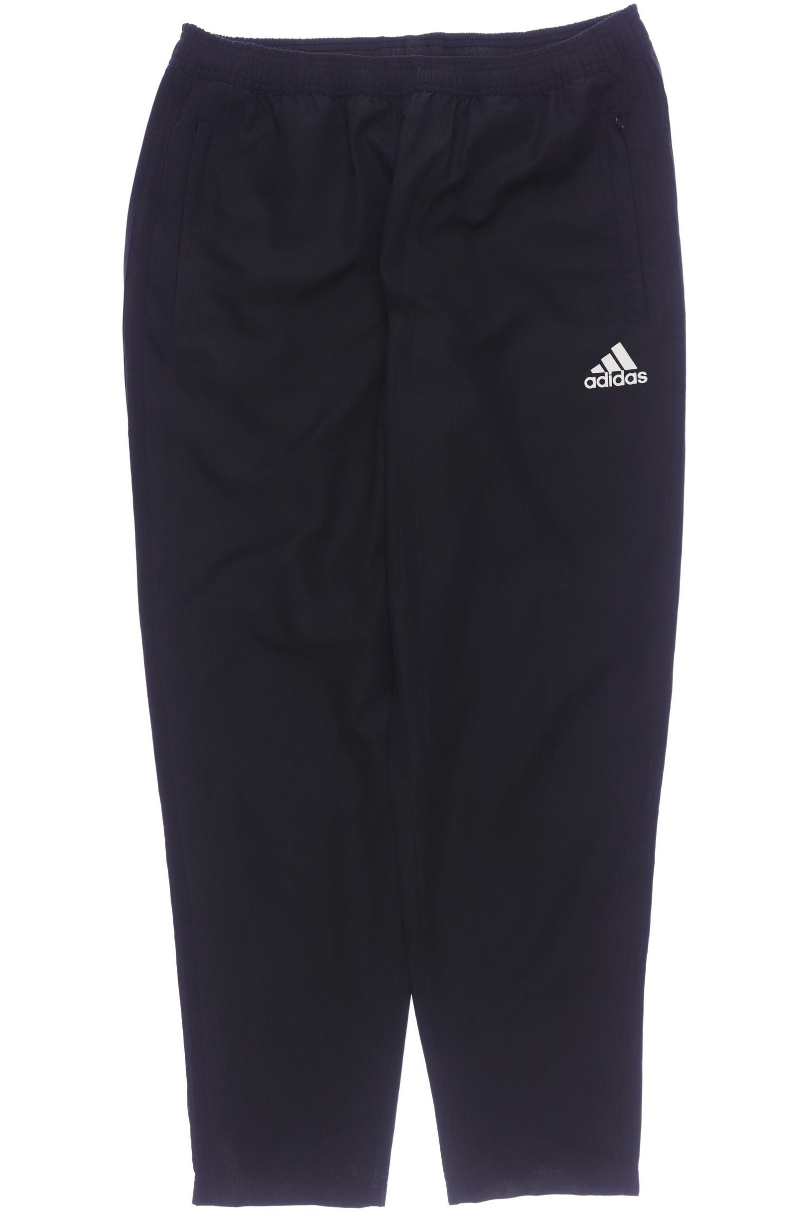 

adidas Herren Stoffhose, schwarz, Gr. 0