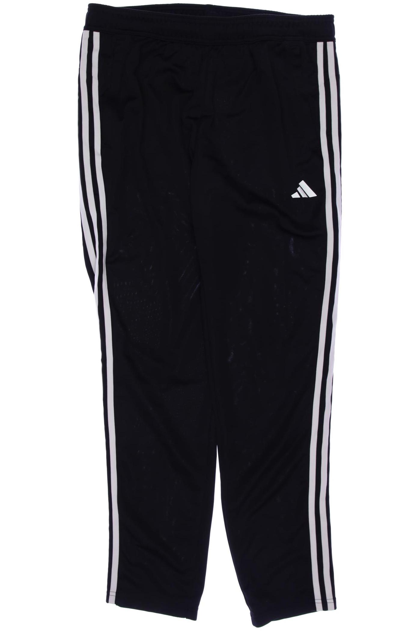 

adidas Herren Stoffhose, schwarz, Gr. 0