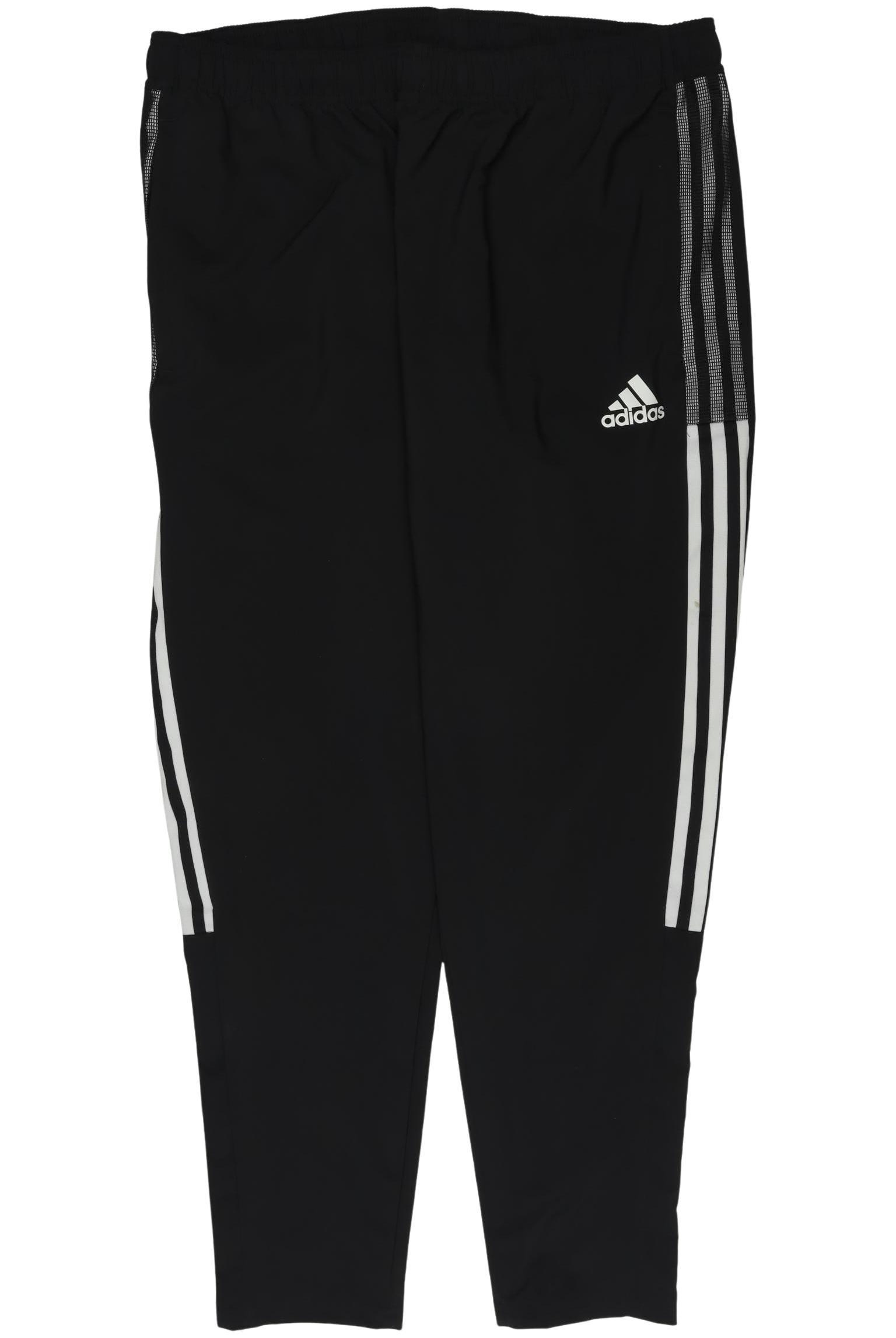 

adidas Herren Stoffhose, schwarz, Gr. 0