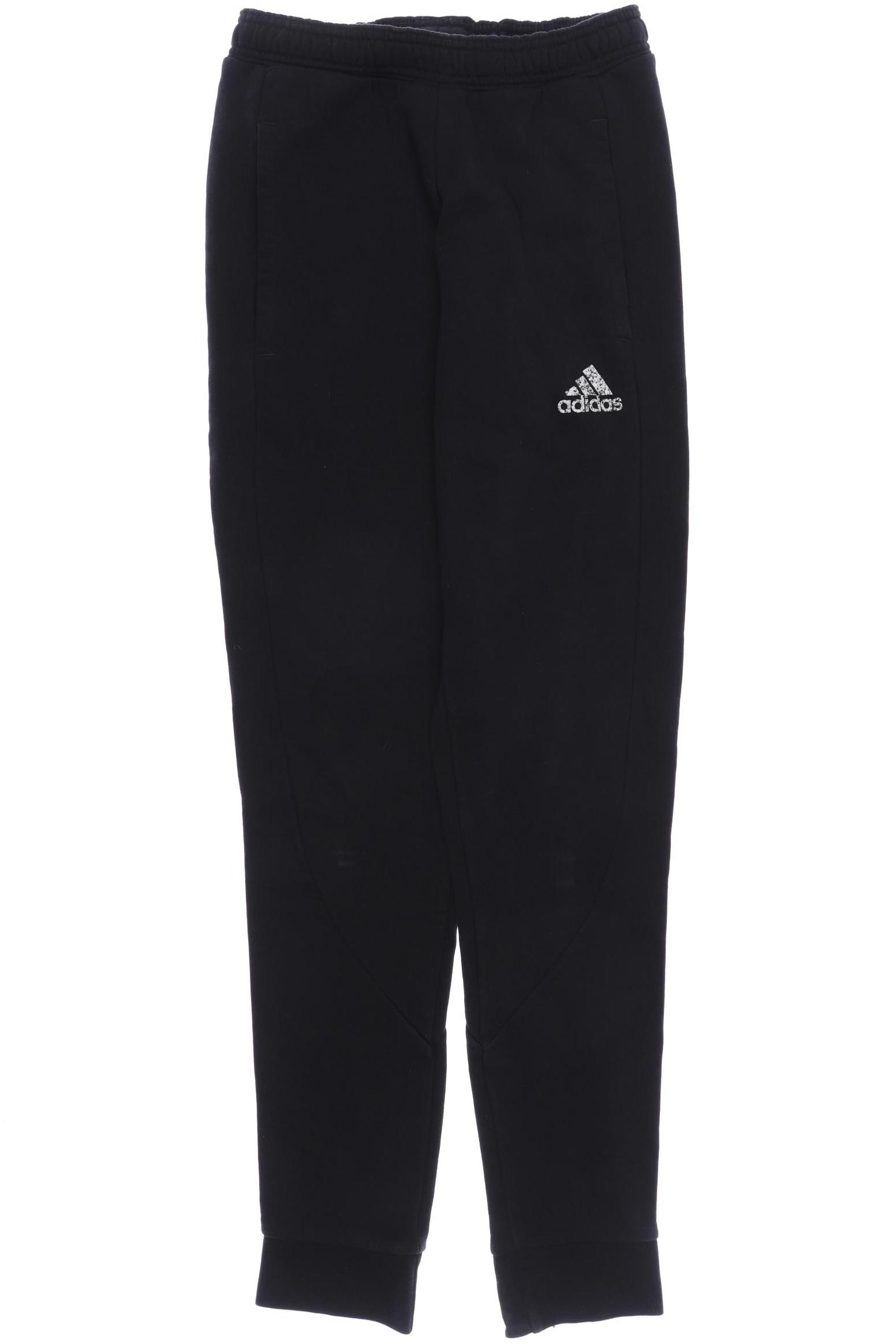 

adidas Herren Stoffhose, schwarz, Gr. 0