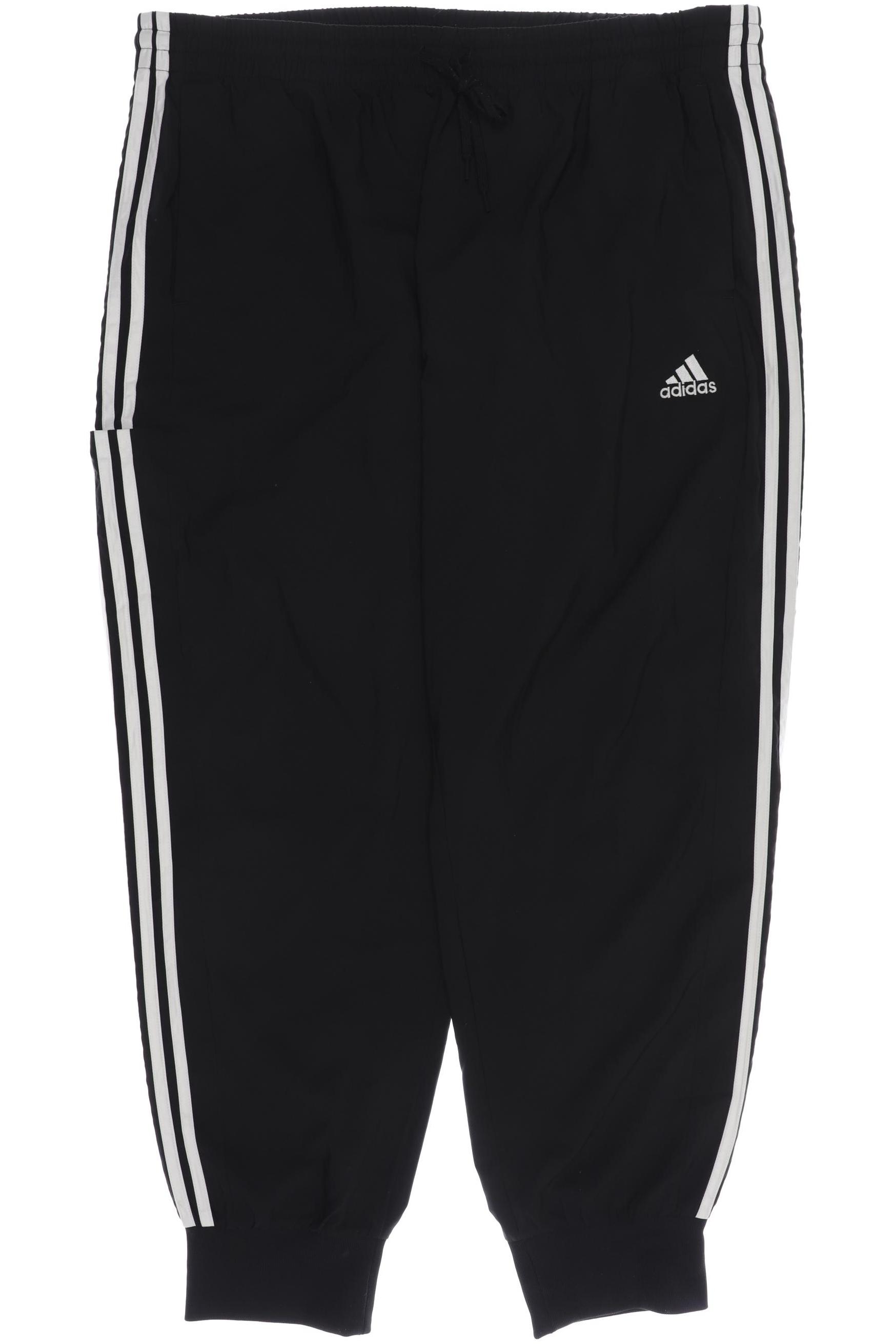 

adidas Herren Stoffhose, schwarz, Gr. 0