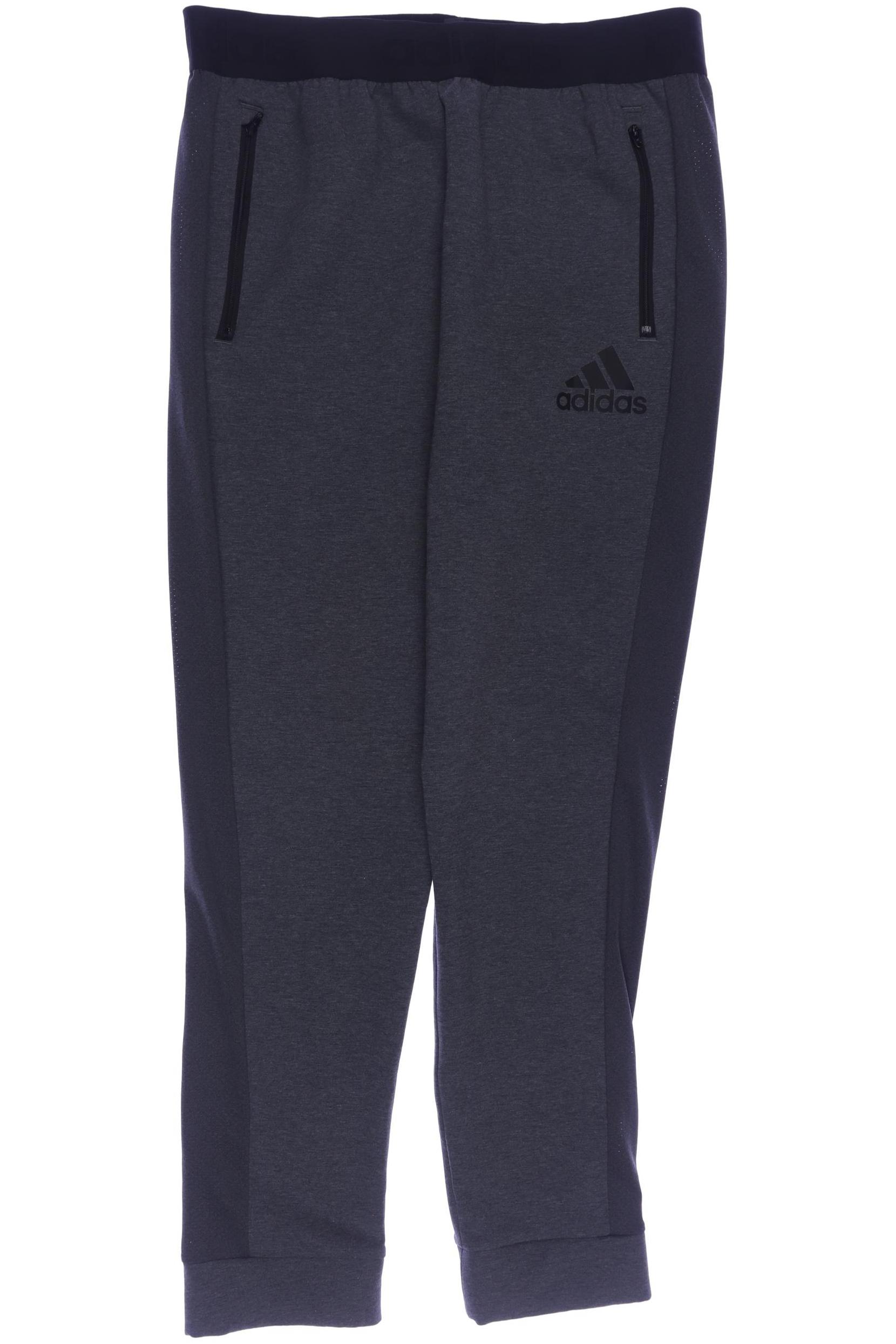 

adidas Herren Stoffhose, grau, Gr. 0