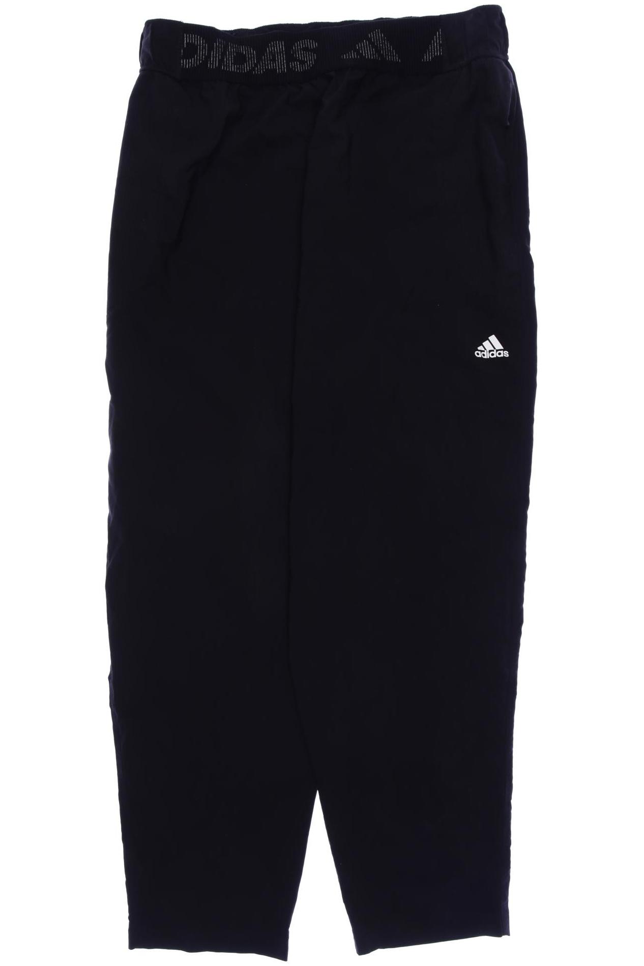 

adidas Herren Stoffhose, schwarz, Gr. 0